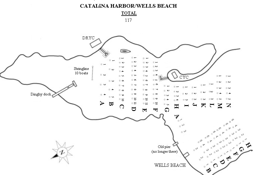 Catalina Island Mooring Map Two Harbors Moorings | Visit Catalina Island