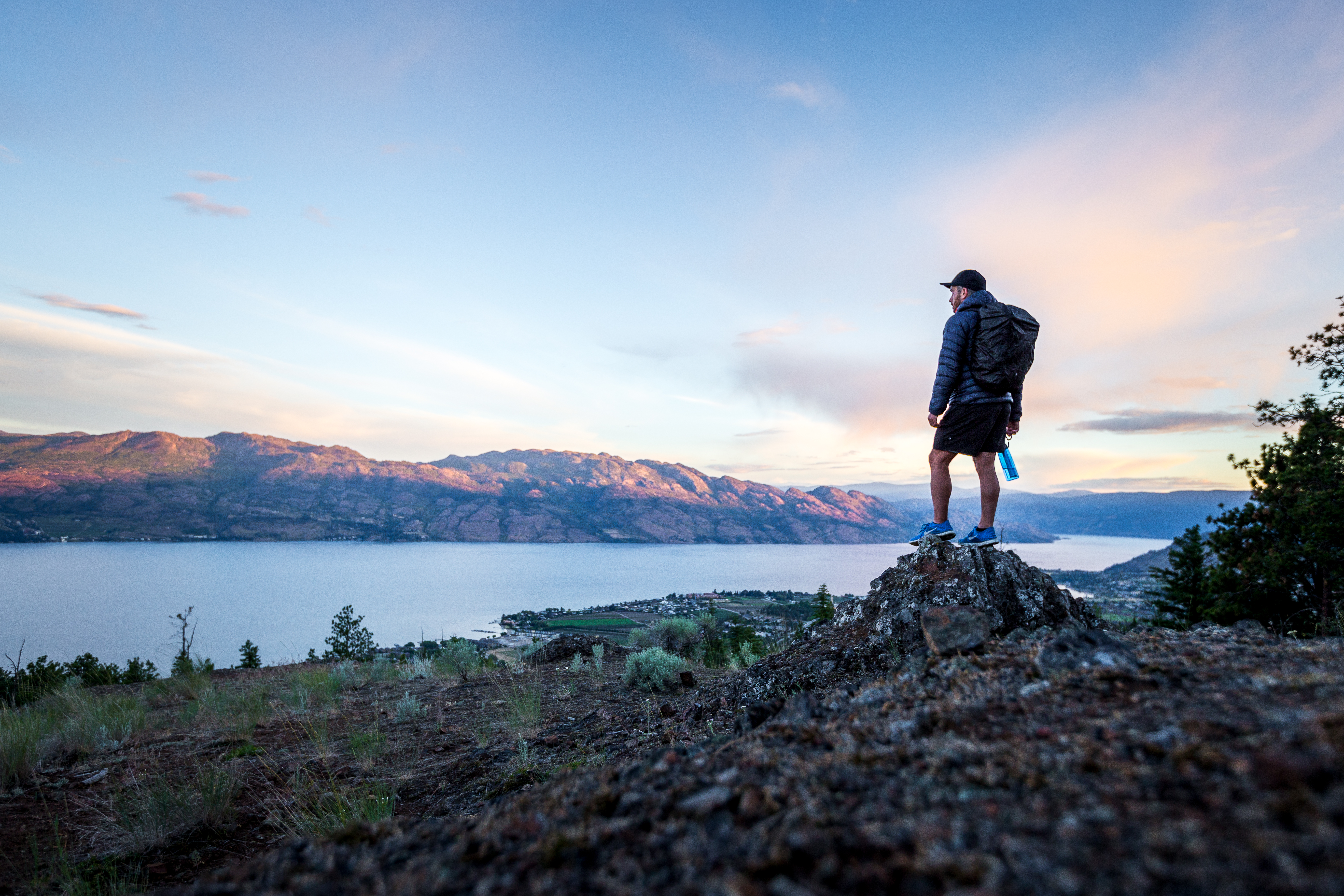 person hiking