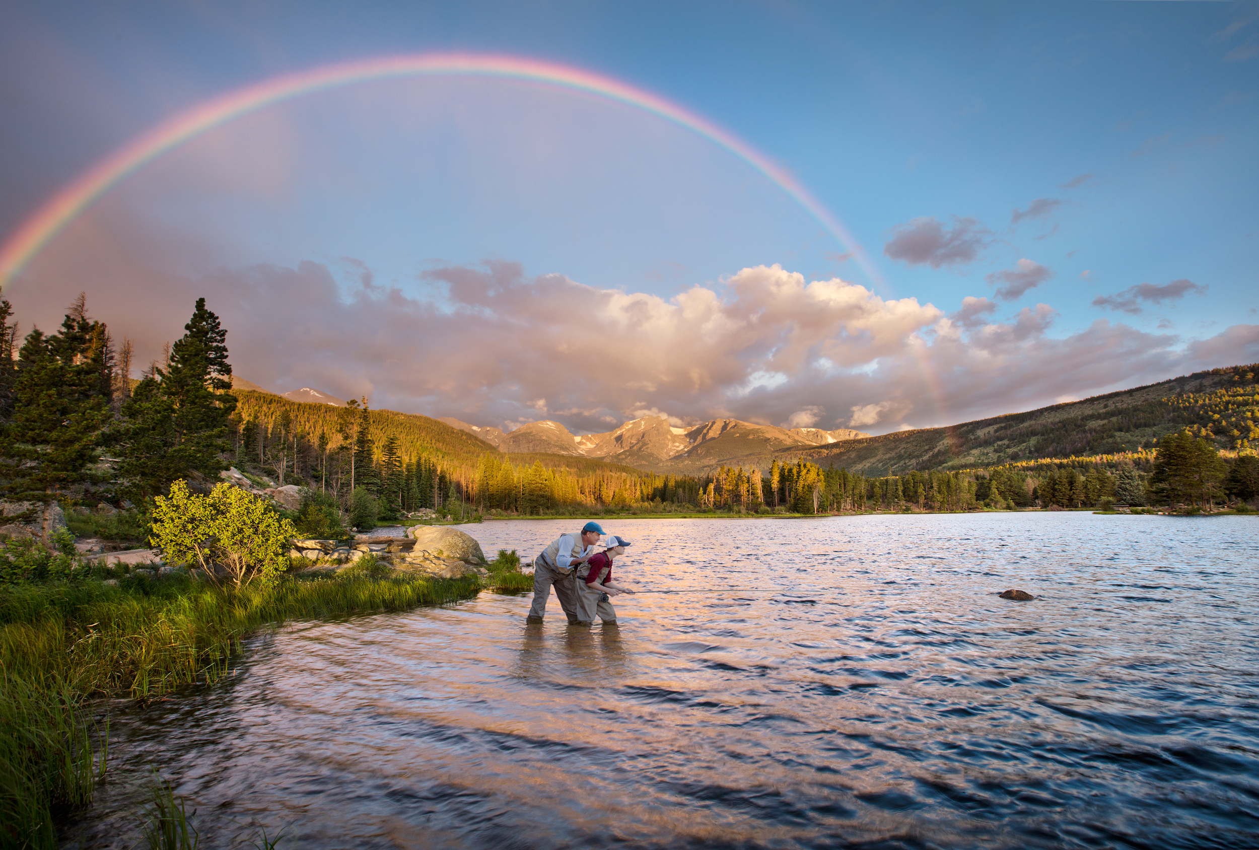 Guided Backpacking Fly Fishing Rocky Mountain National Park