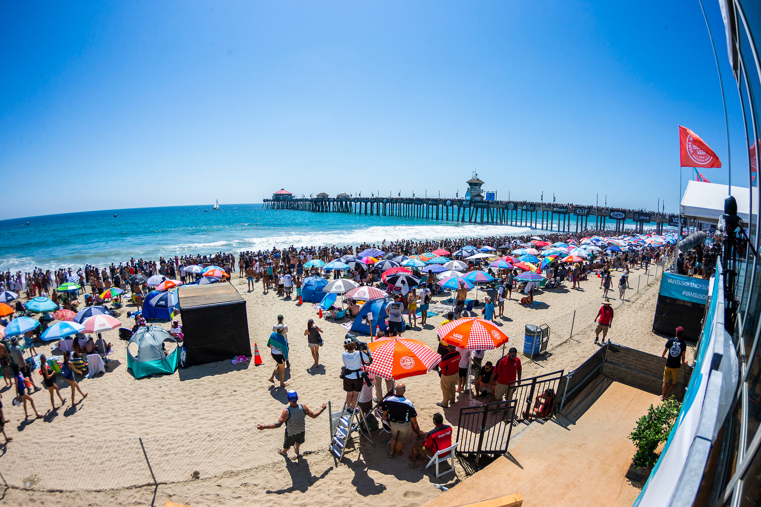 US Open of Surfing in Huntington Beach 