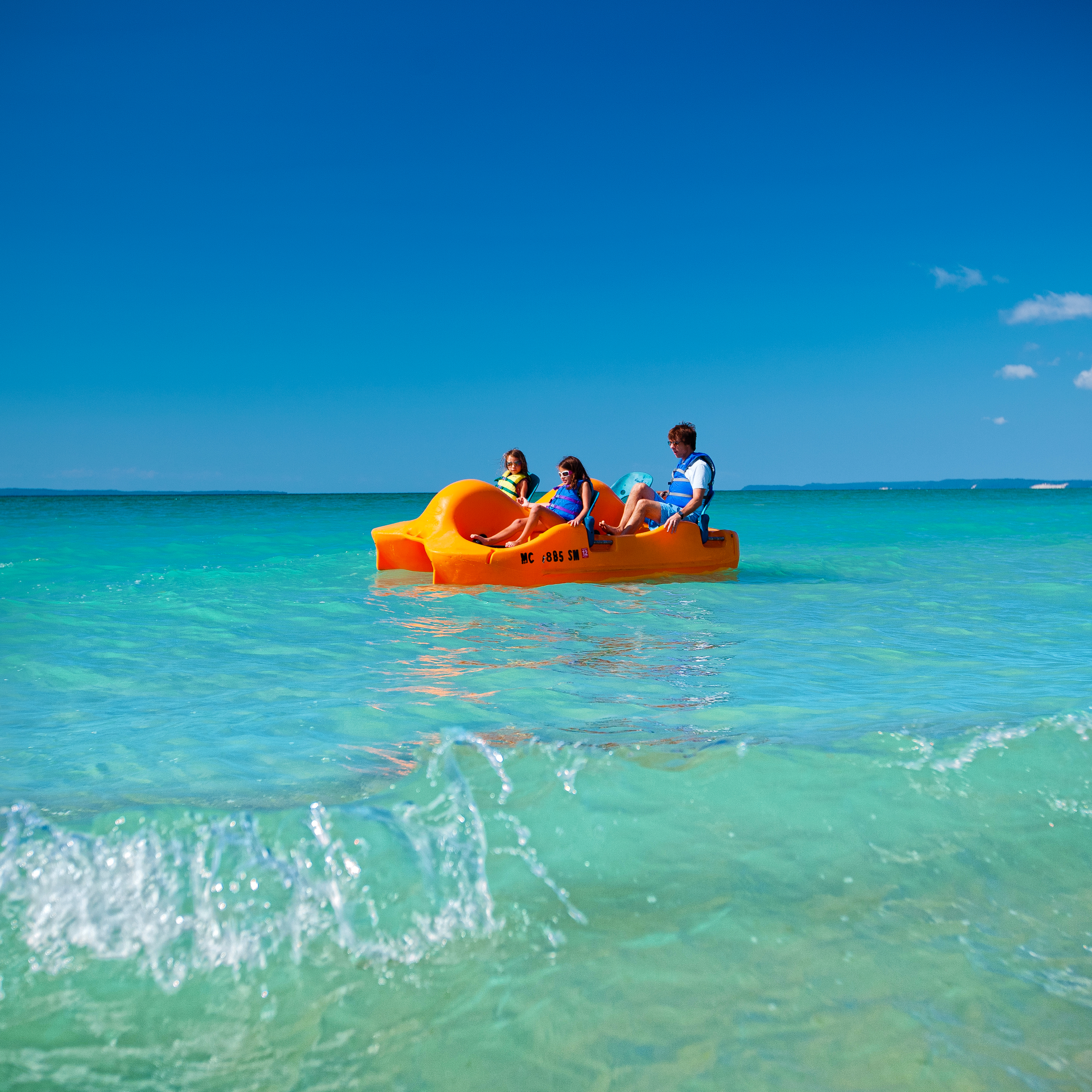 Boating Sleeping Bear Dunes