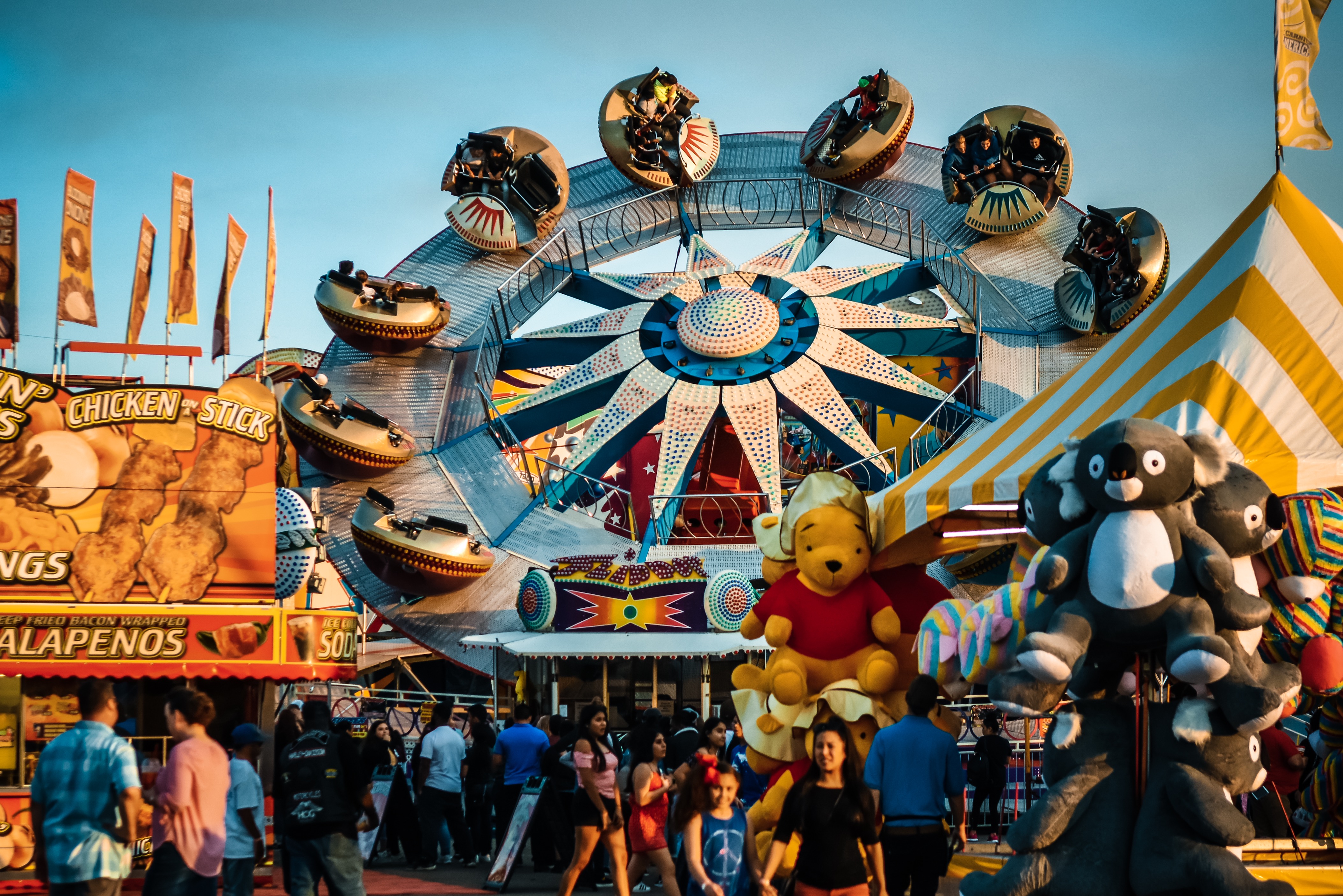 Food at the YMBL South Texas State Fair