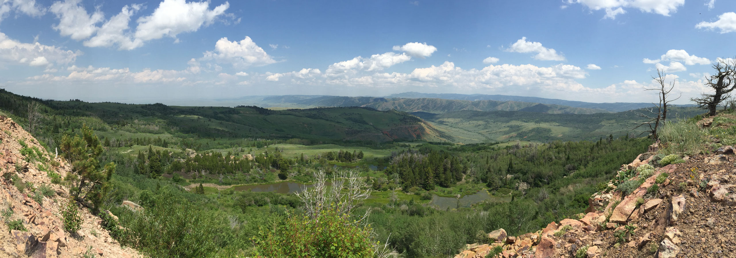 Climbing Casper Mountain, WY by bike - cycling data and info