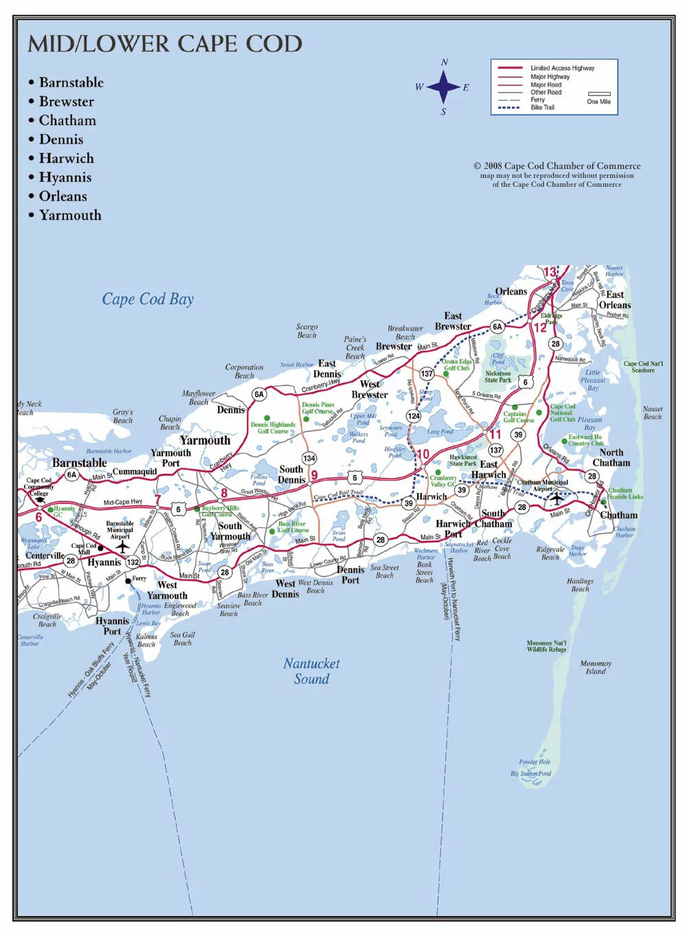 about lower cape cod | information about the lower cape