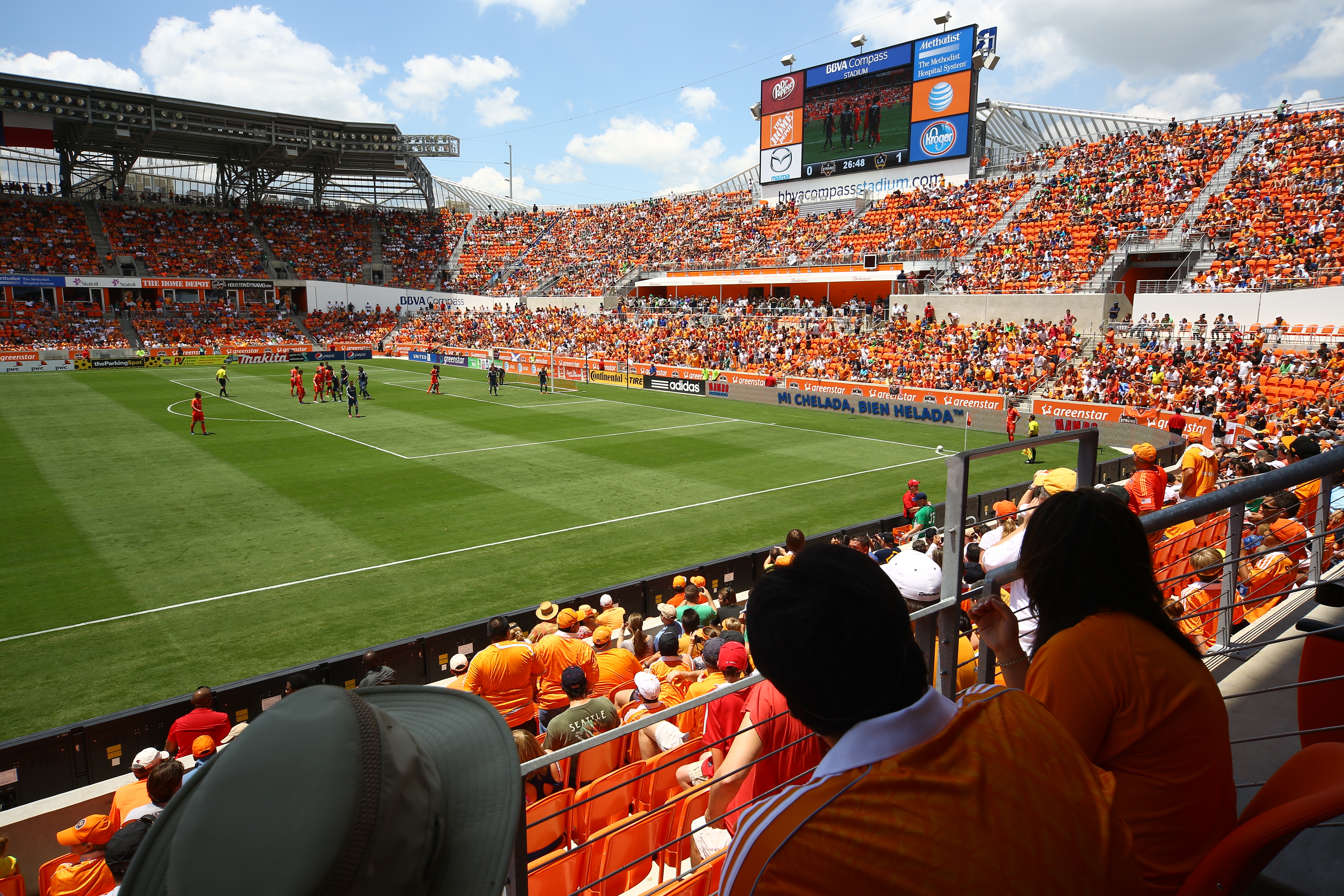 PNC Stadium, home to Houston Dynamo, Houston Dash, USA - Football