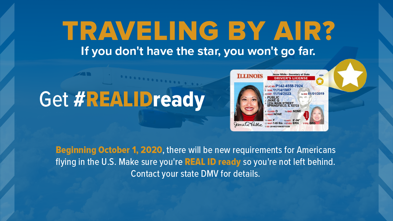 New REAL ID requirements to fly, what you need to know before you head to  the DMV