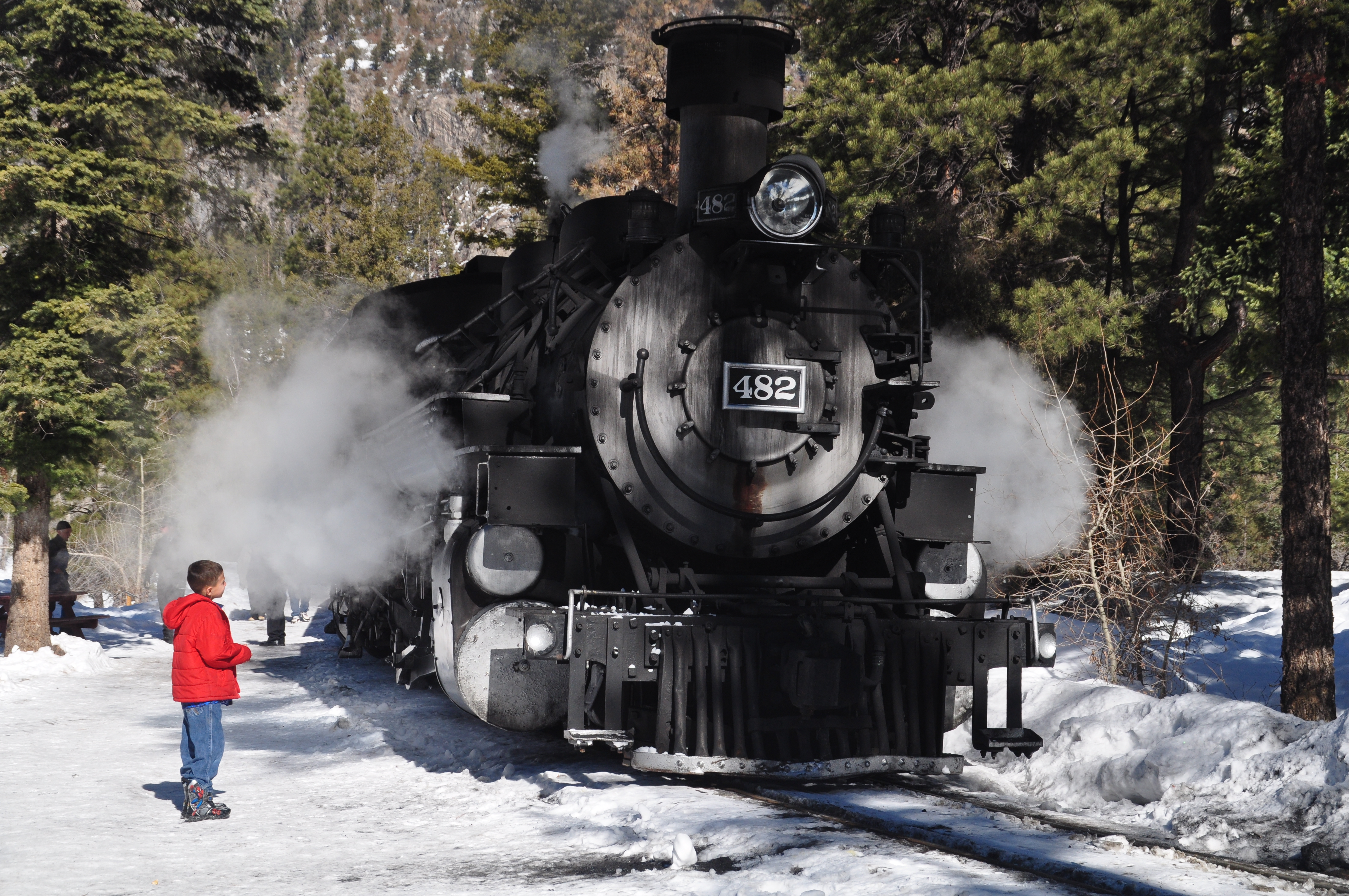 Durango and Silverton Narrow Gauge Railroad Est July of 1882