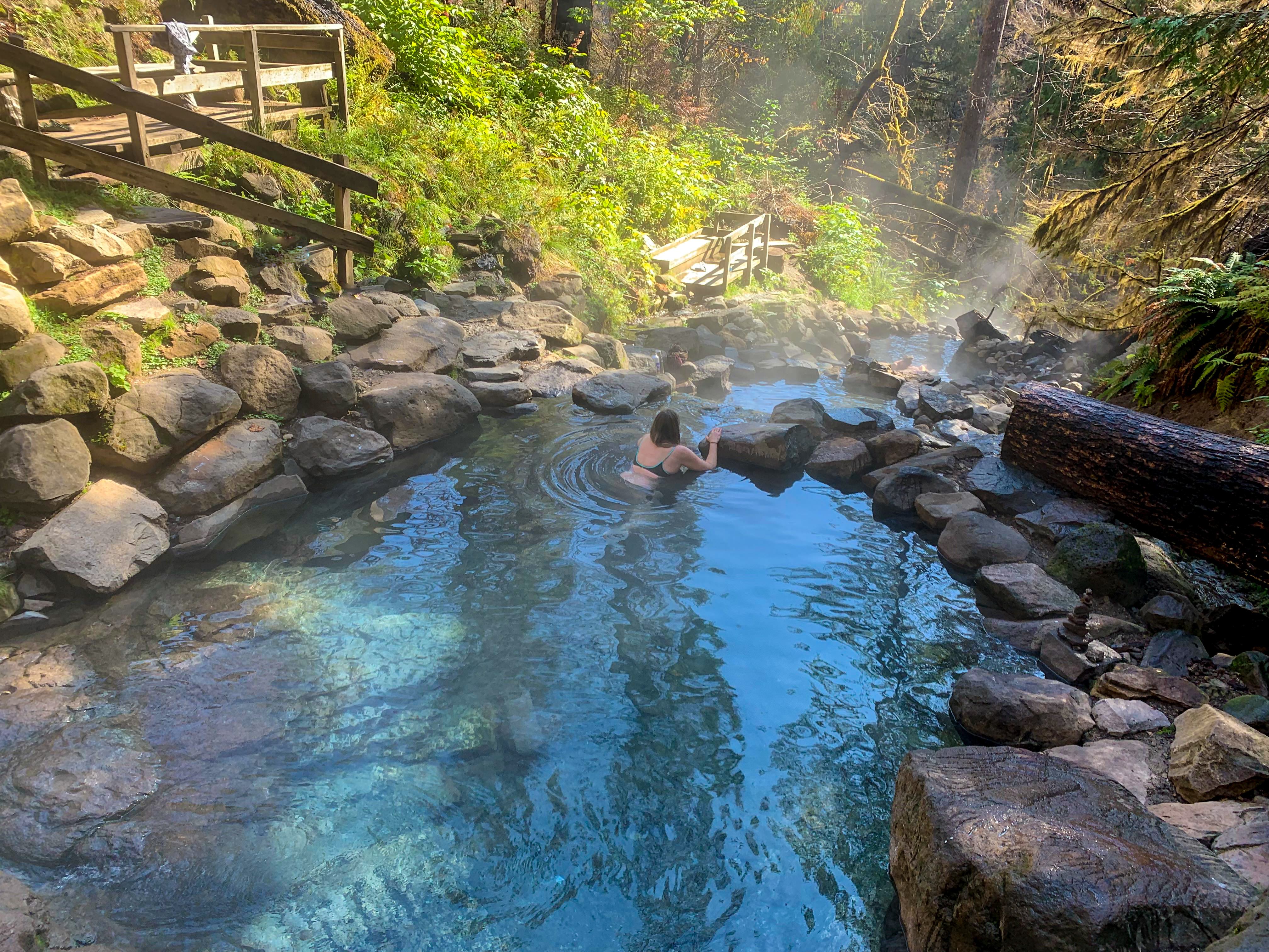 Oregon Hot Springs Eugene, Cascades. 