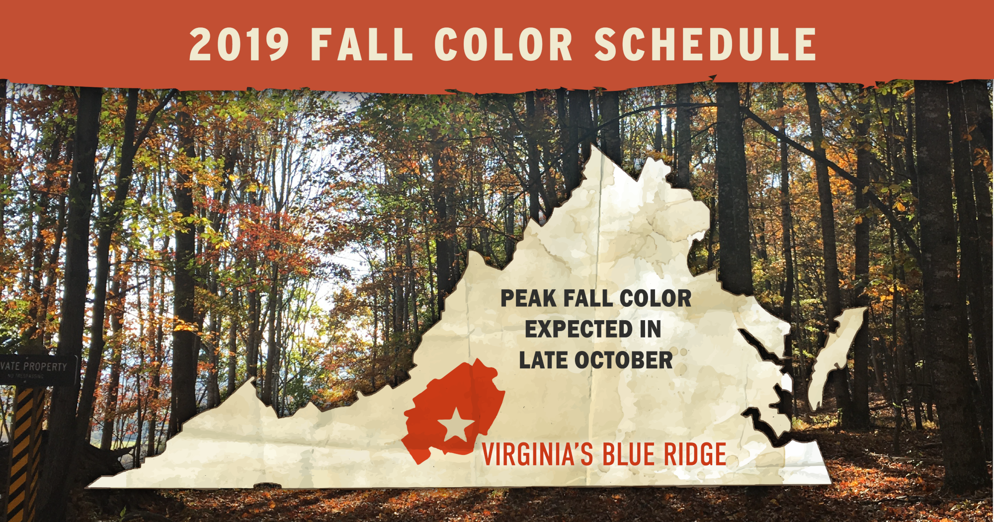 2019 Fall Color Schedule For Virginia S Blue Ridge Mountains Best Time To See Fall Foliage Leaves Roanoke Va