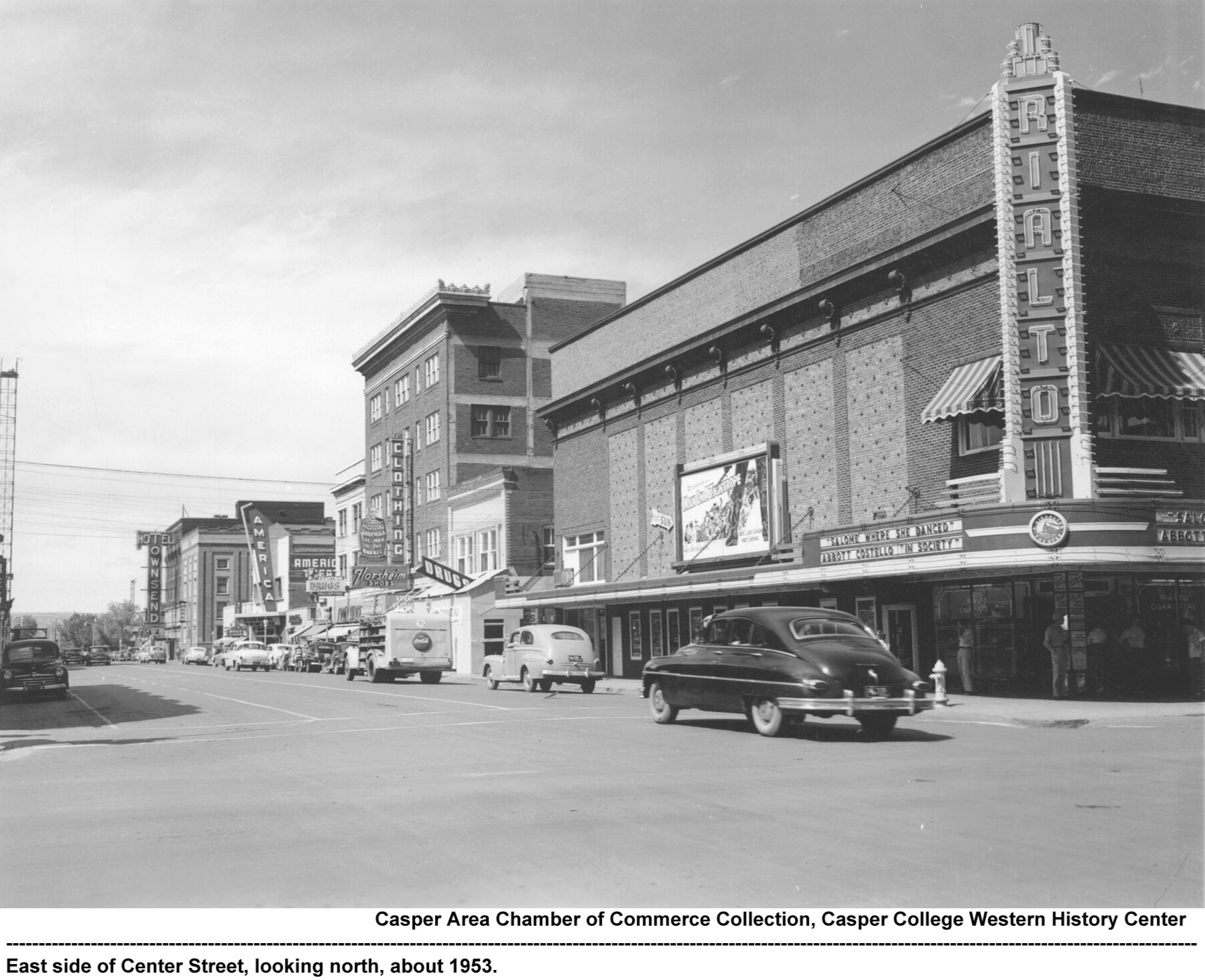 History Of Downtown Casper Wyoming Libraries Historic Places