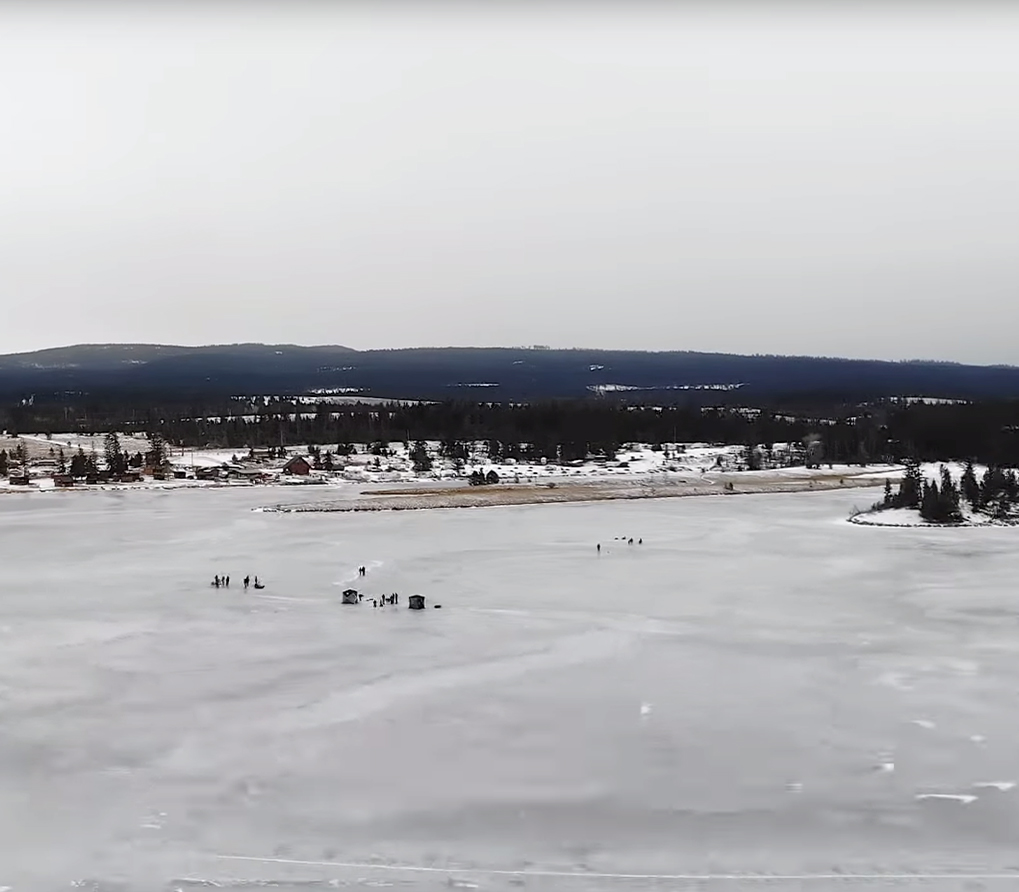 Ice Fishing  Kamloops, BC