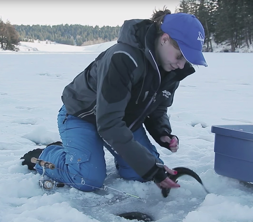 Fishing with Rod, 徐振勛, We are up in Kamloops filming some ice fishing  episodes for @tourismkamloops and it was off to a lucky start! It was lucky  not because o