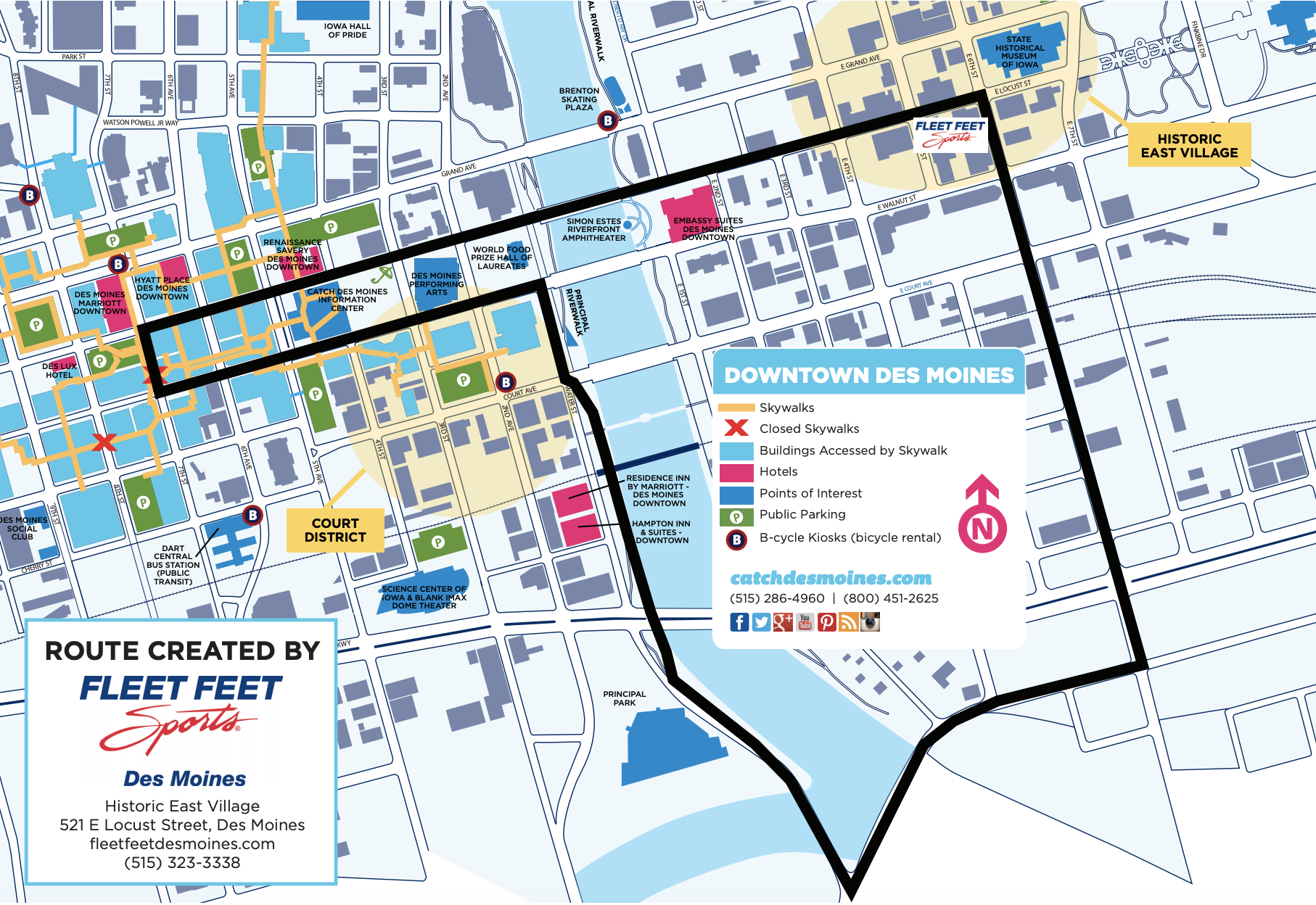 Des Moines Street Map Greater Des Moines Maps | Downtown & Surrounding Areas