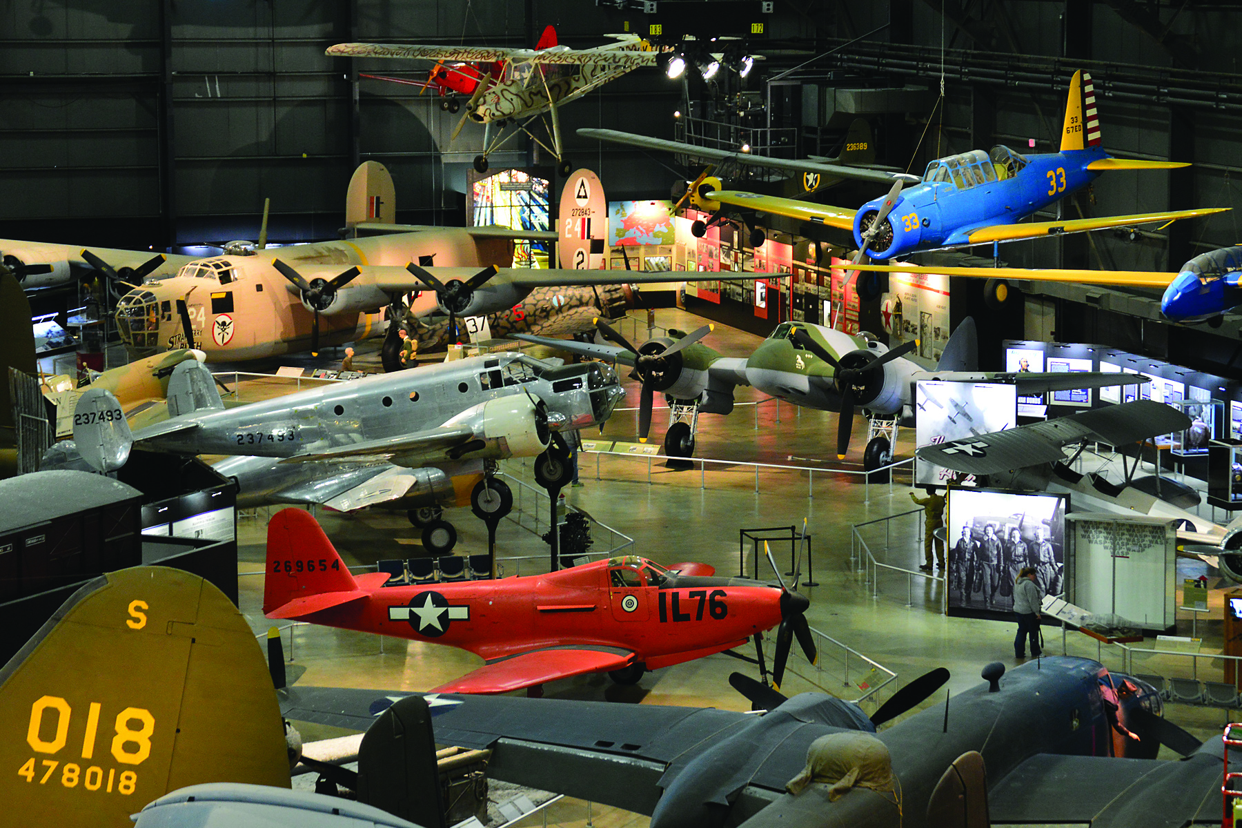 The National Museum of the U.S. Air Force in Dayton, OH, image size:1800x1200