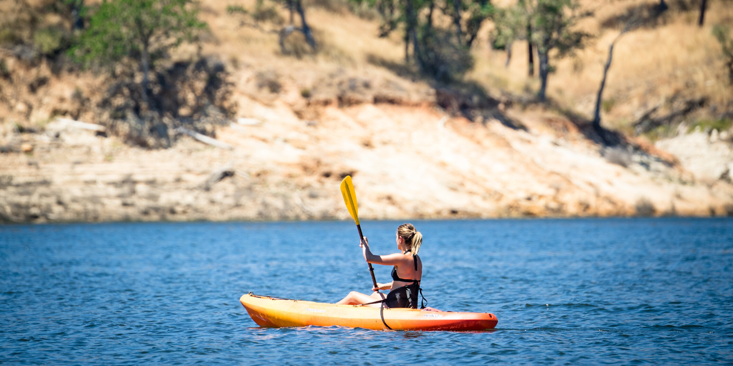 KAYAK FISHING ON ELK RIVER - River Ranch Resort