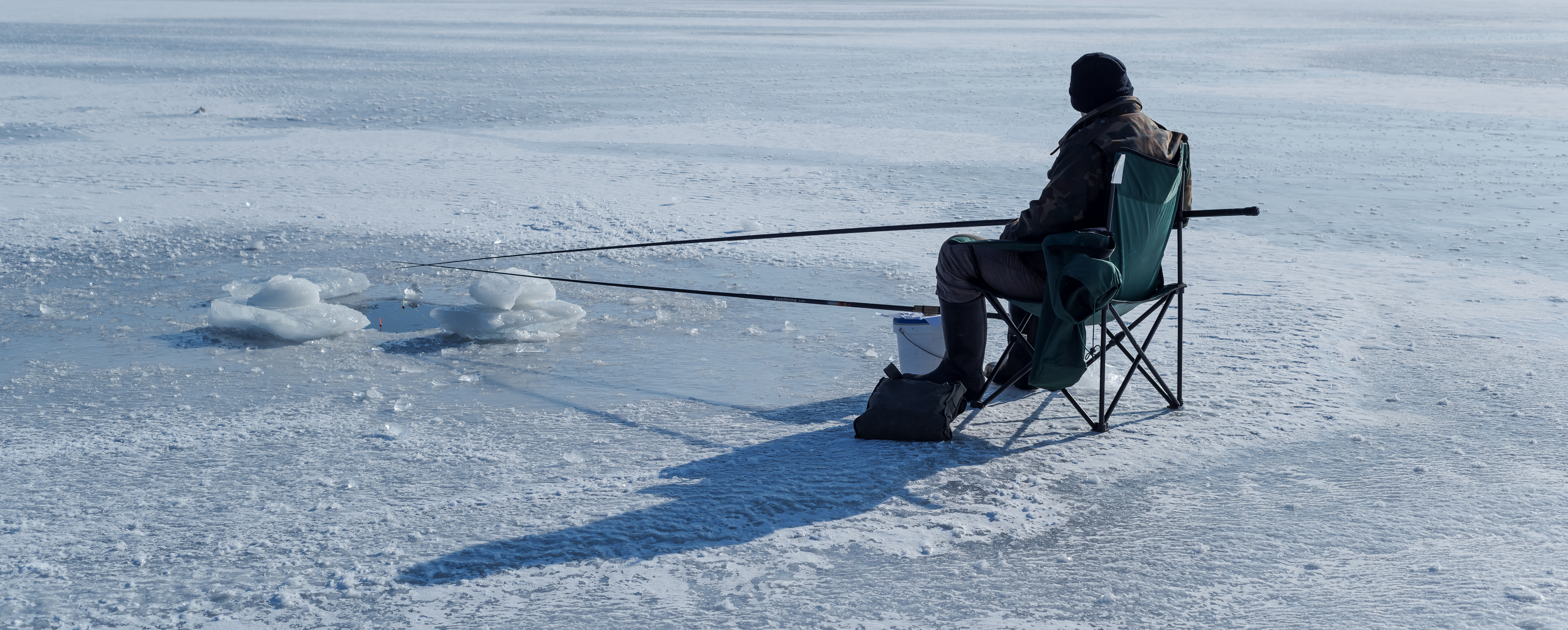 Ice Fishing on Cape Cod