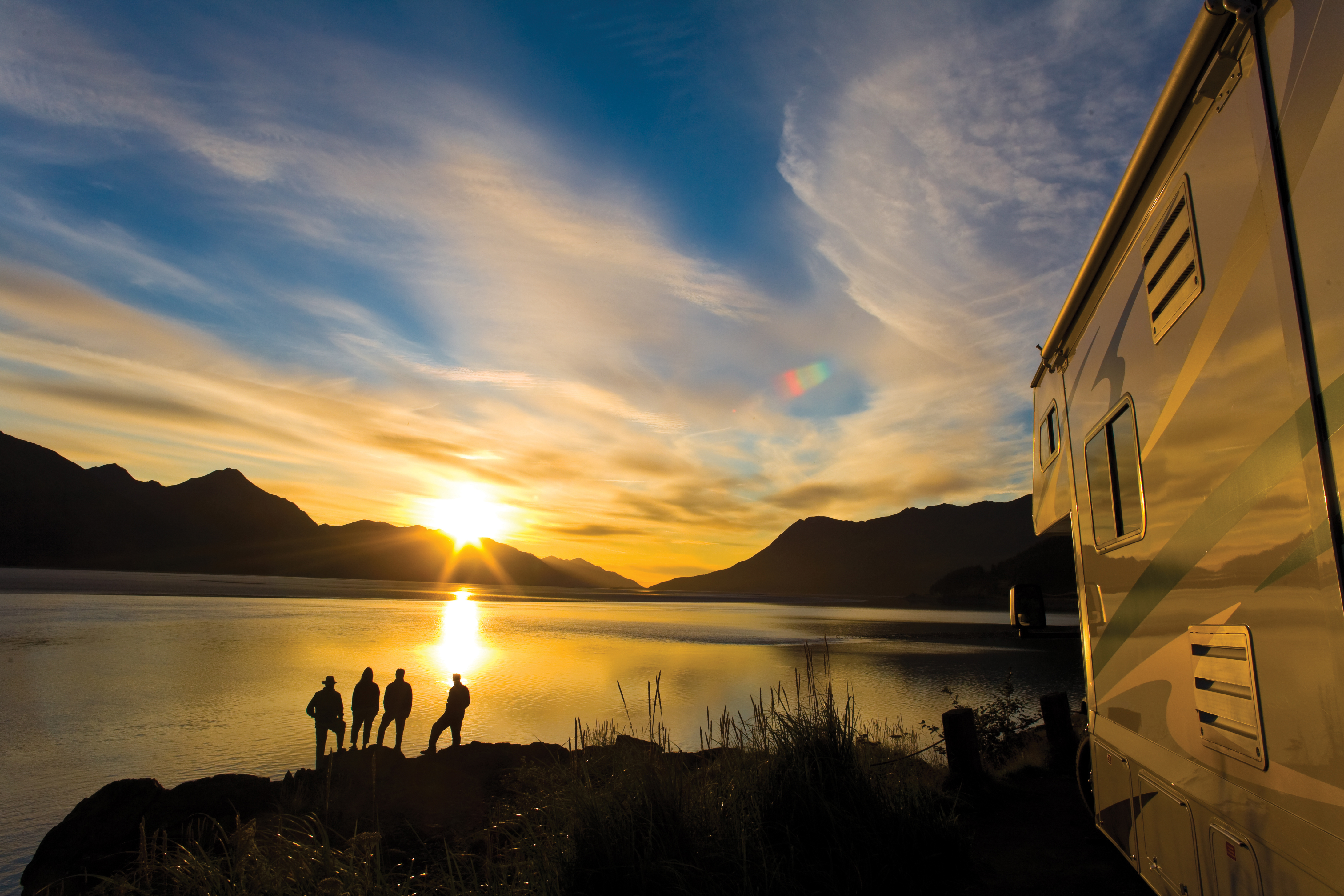 alaska sunset