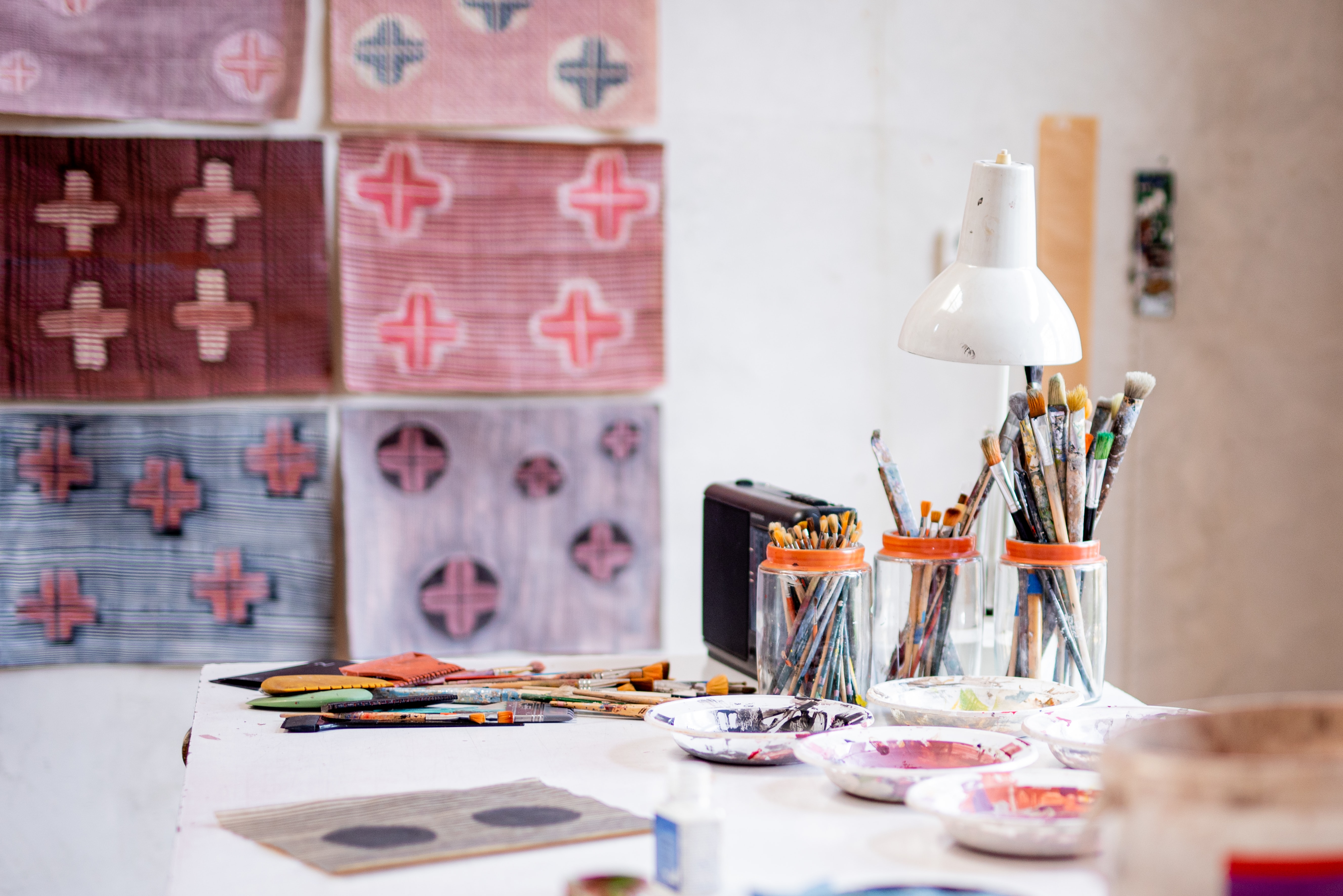 decorating art studio ideas