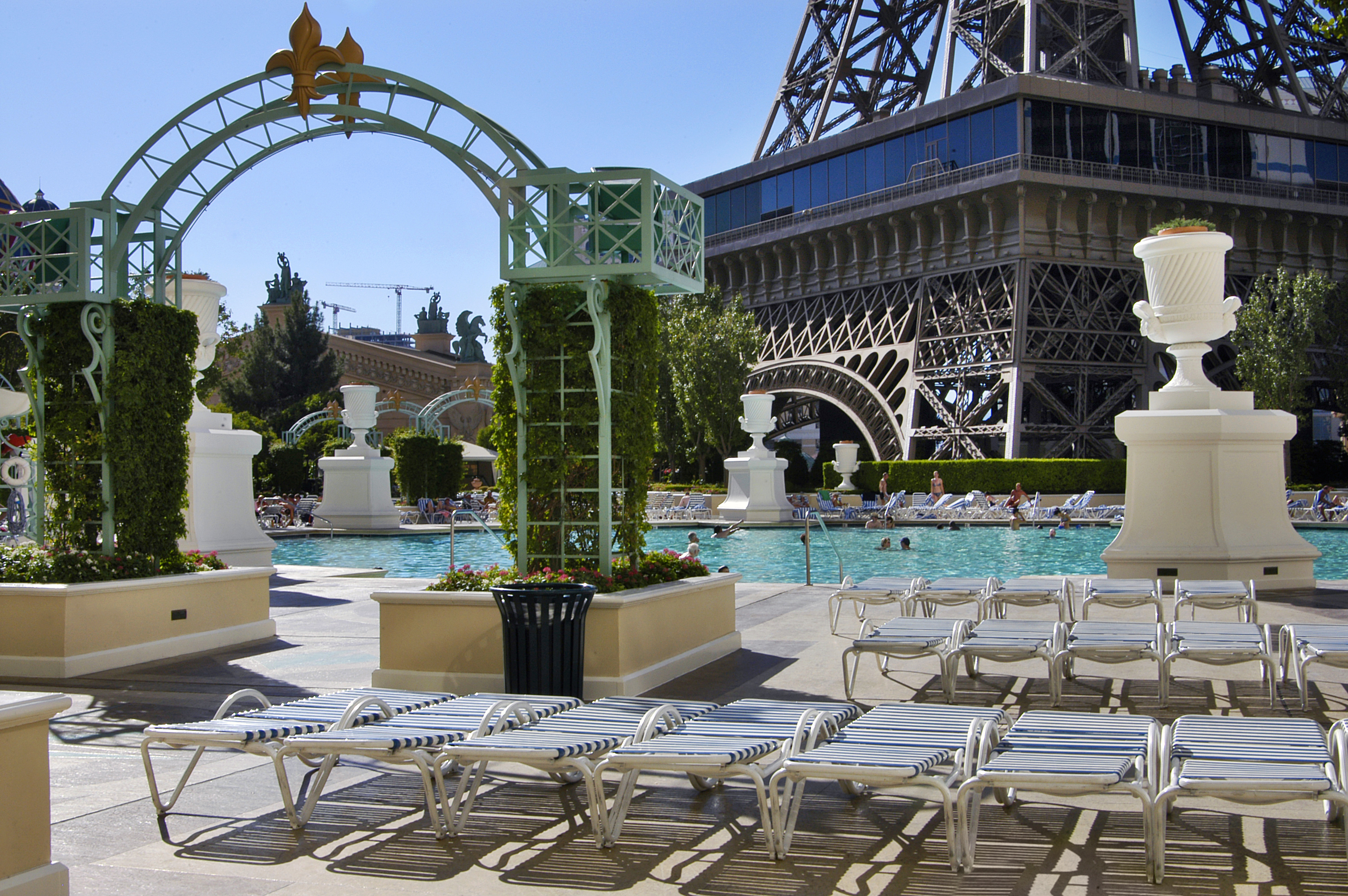 The pool at Horseshoe Las Vegas 