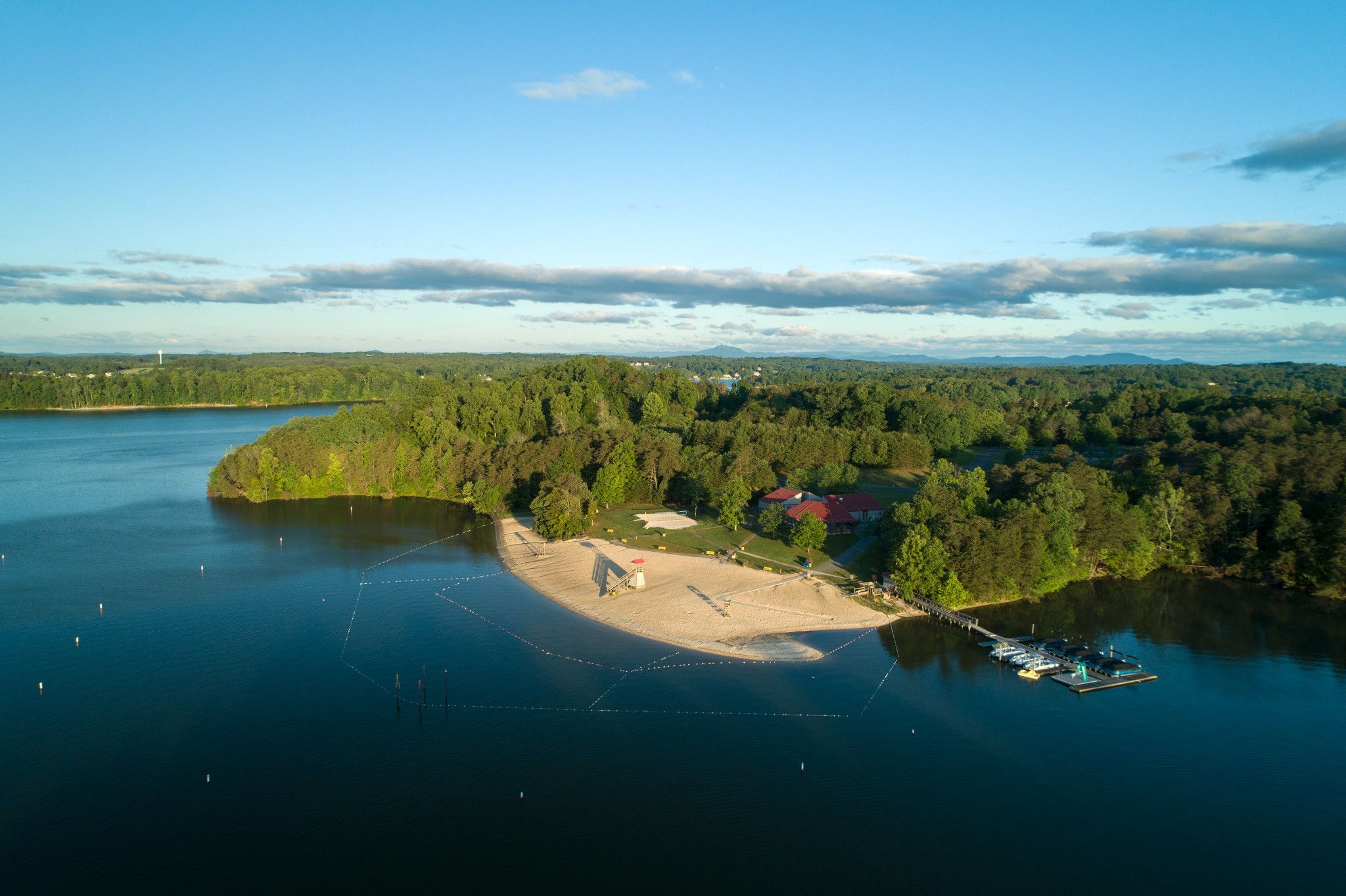 Smith Mountain Lake Virginia Imagem de Stock - Imagem de lago, ferreiro:  160342101