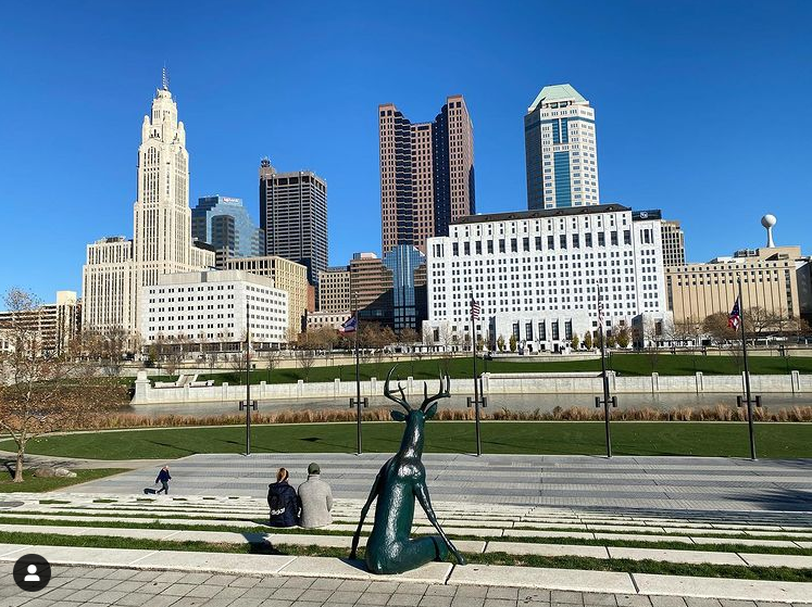 Ready to Ship Foam Cup 10 Pack {Ohio State Buckeye Landmarks - Columbus,  Ohio Campus Skyline}