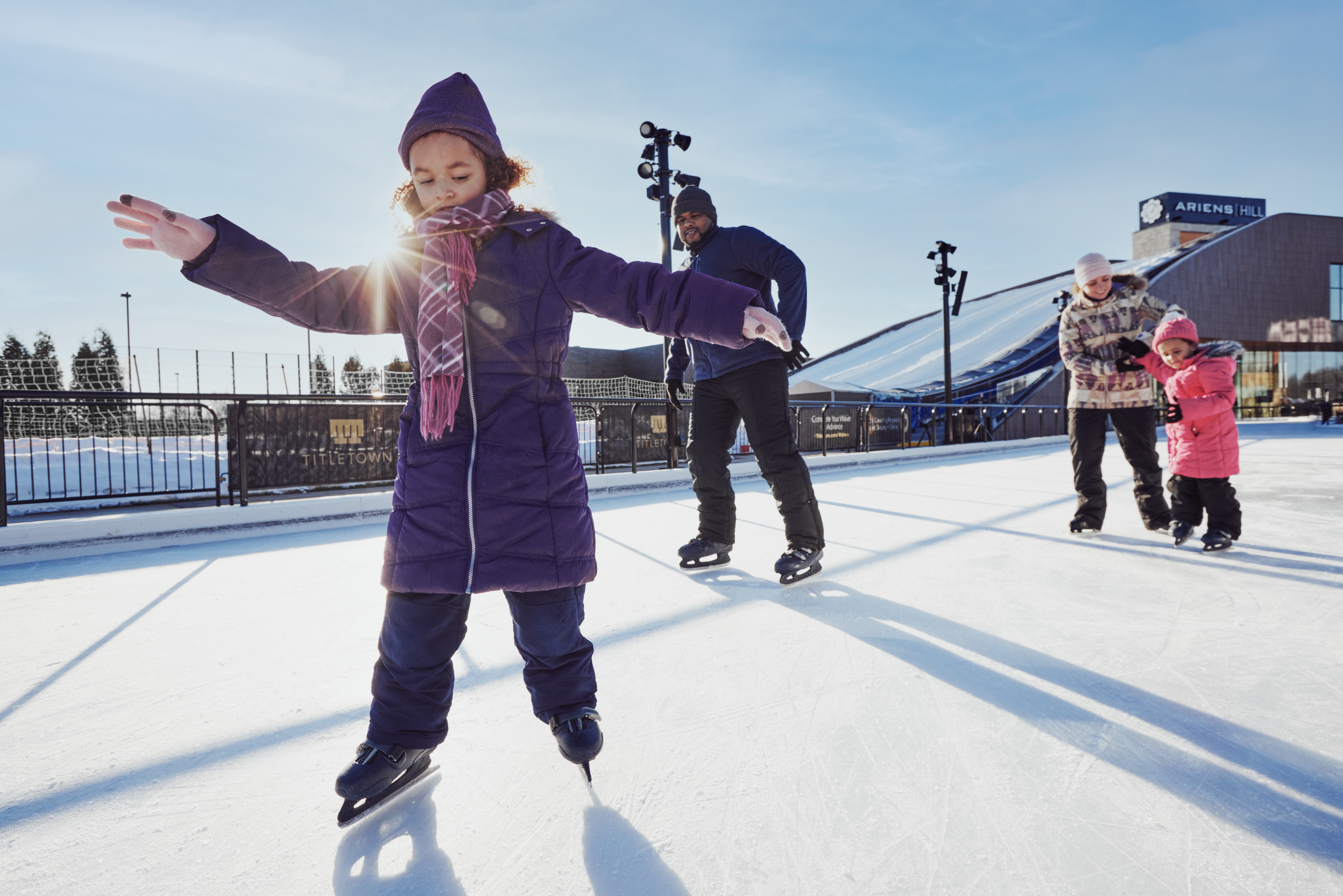 Skating rink on boulder highway