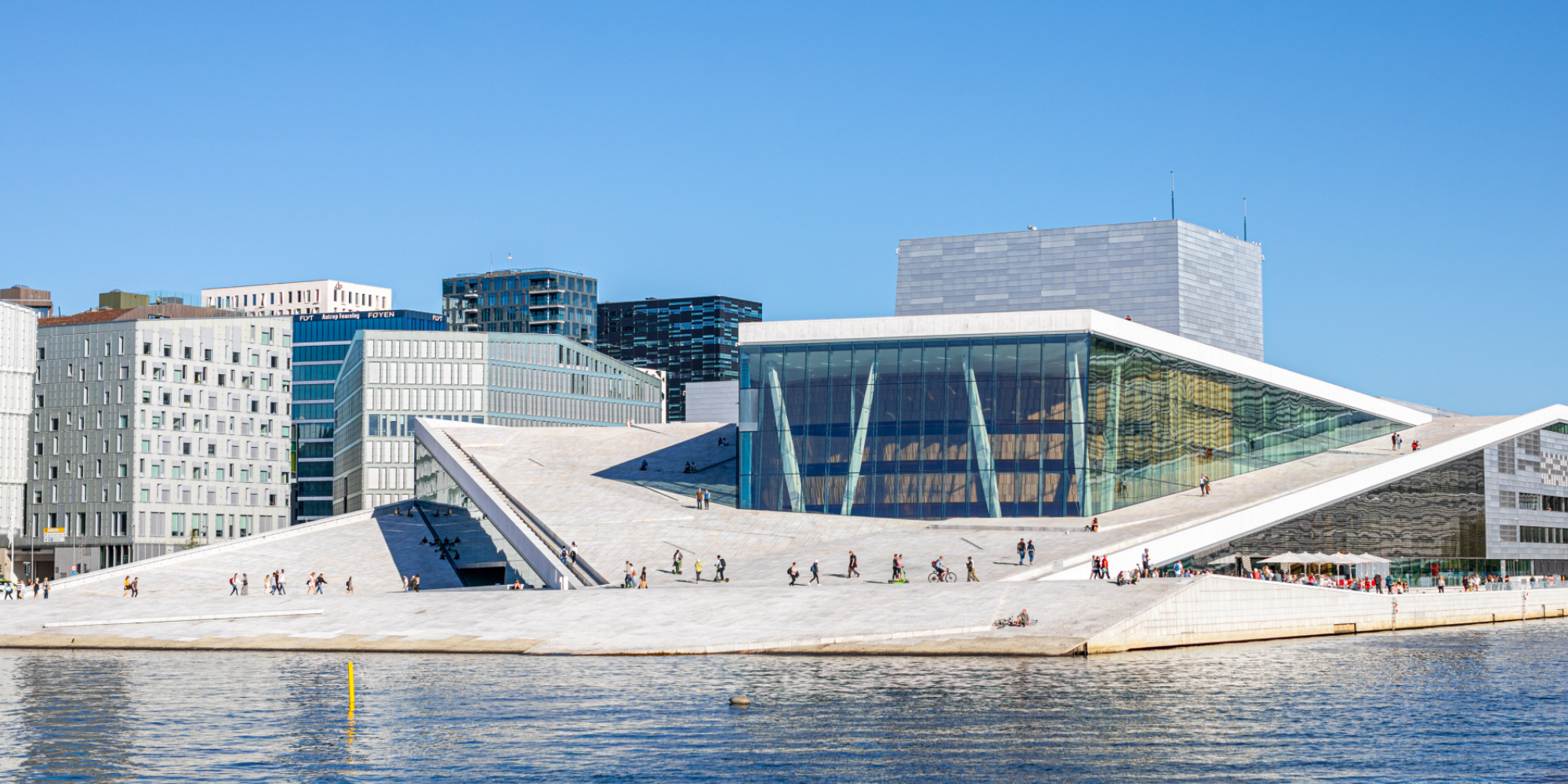 Oslo Opera House: walk the roof - Norway