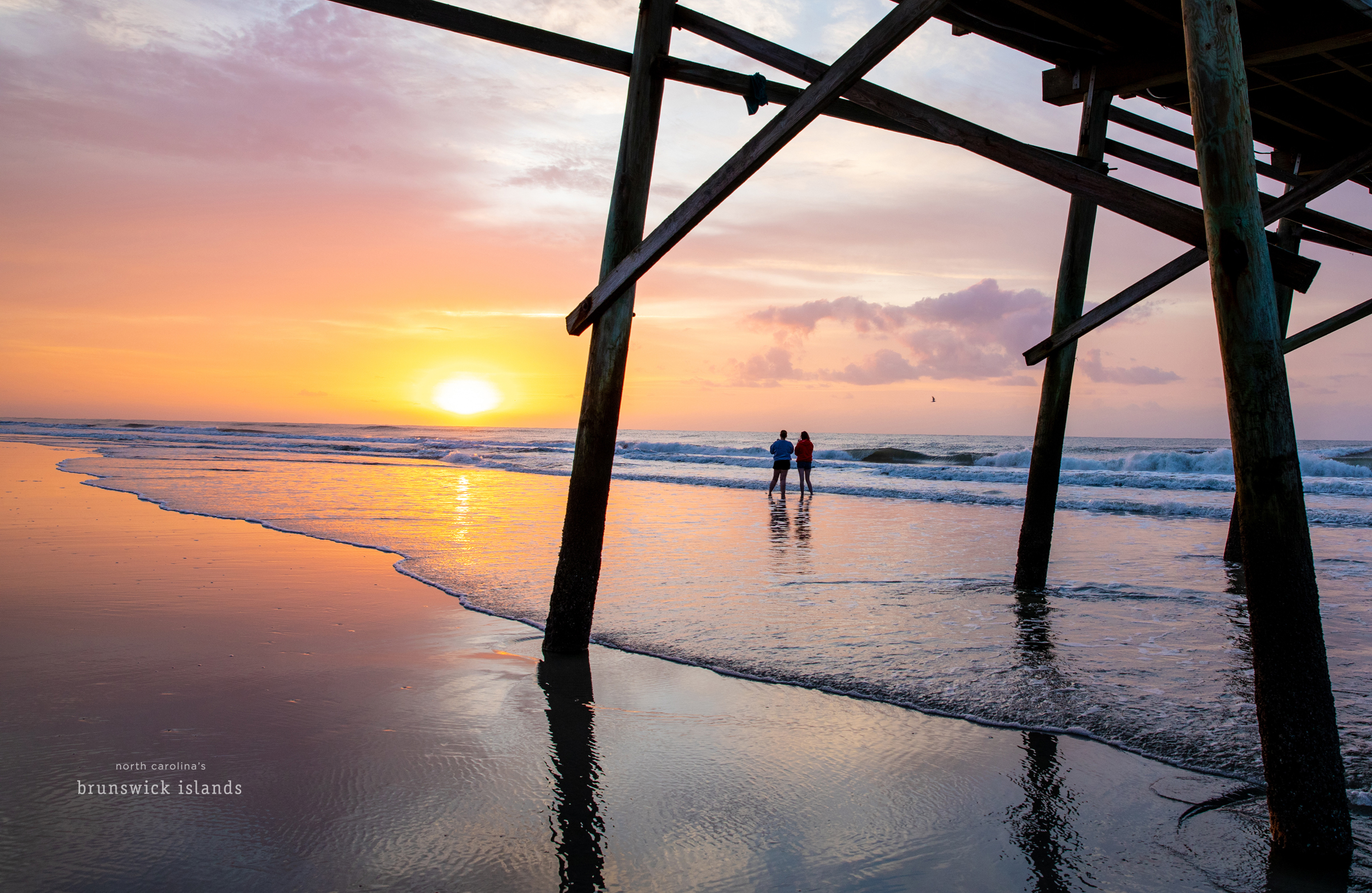 sunlight on beach