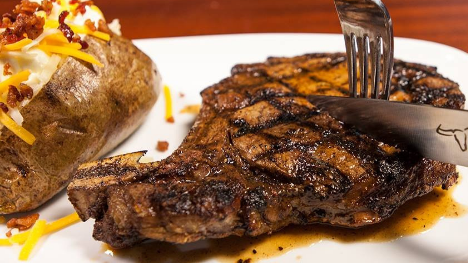 Dining, Set Of 3 Longhorn Steakhouse Steak Knives