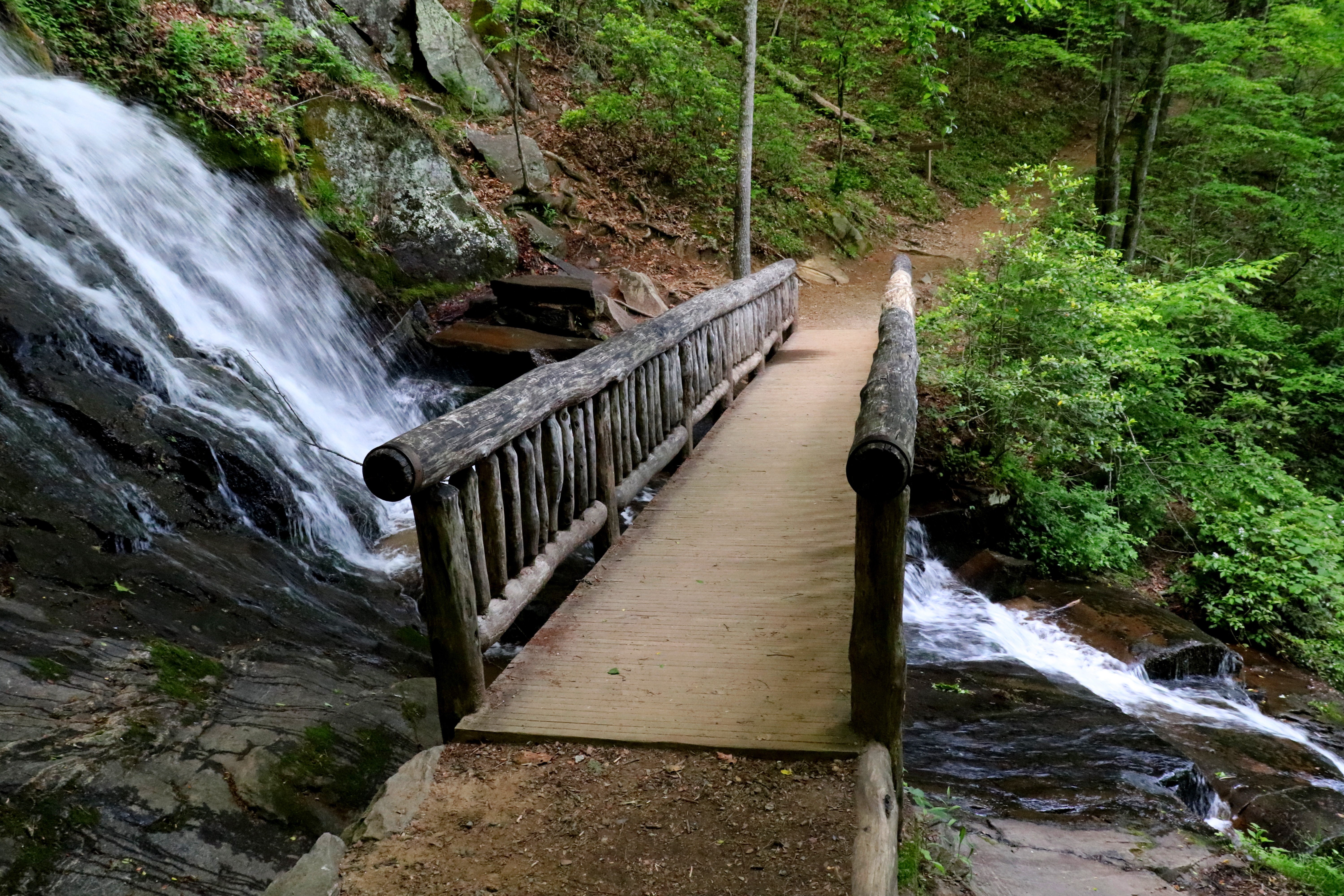 Explore the Waterfalls of Deep Creek, Juneywhank Falls, Tom Branch