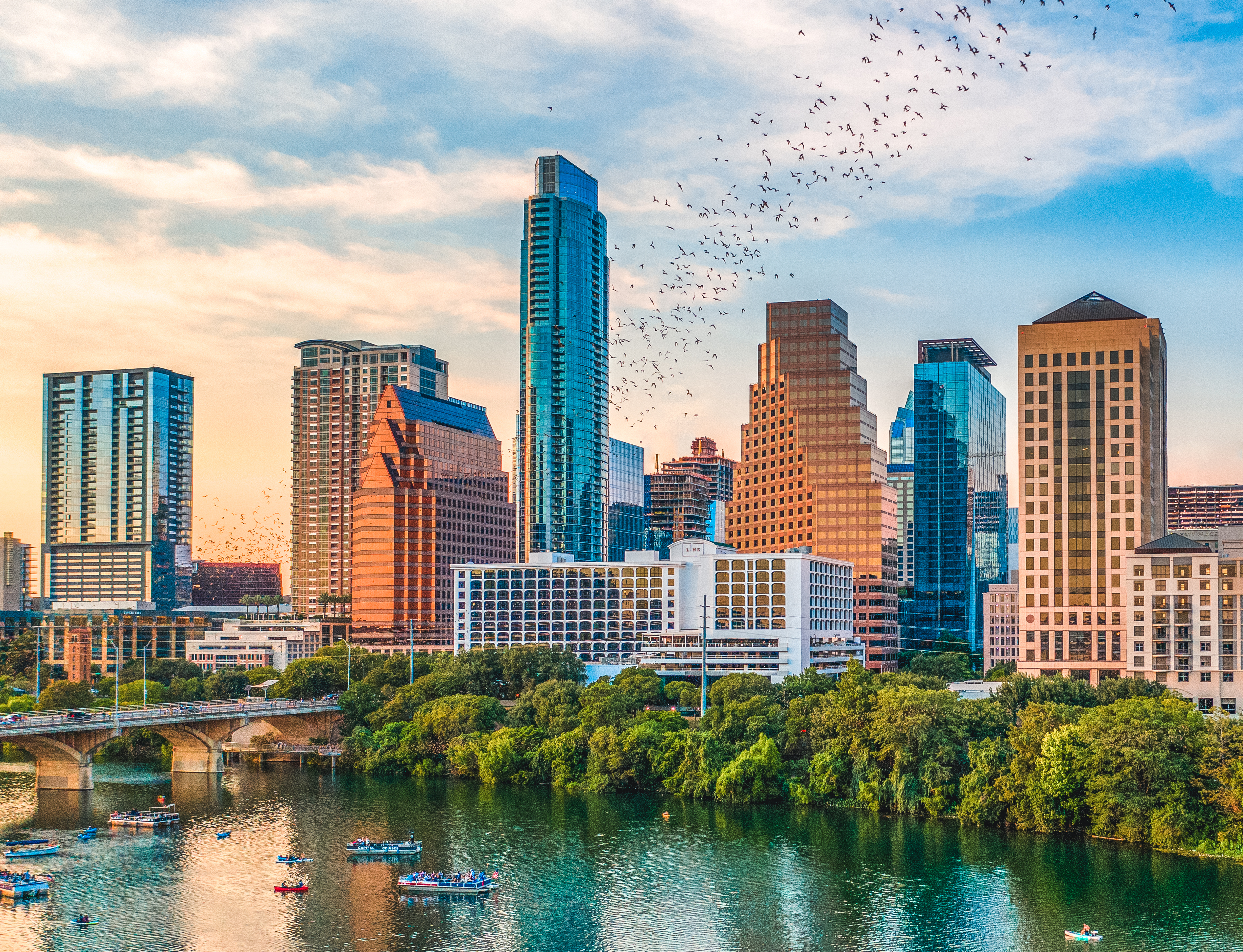 Hotelle, musiek, restaurante en doendinge in Austin, TX