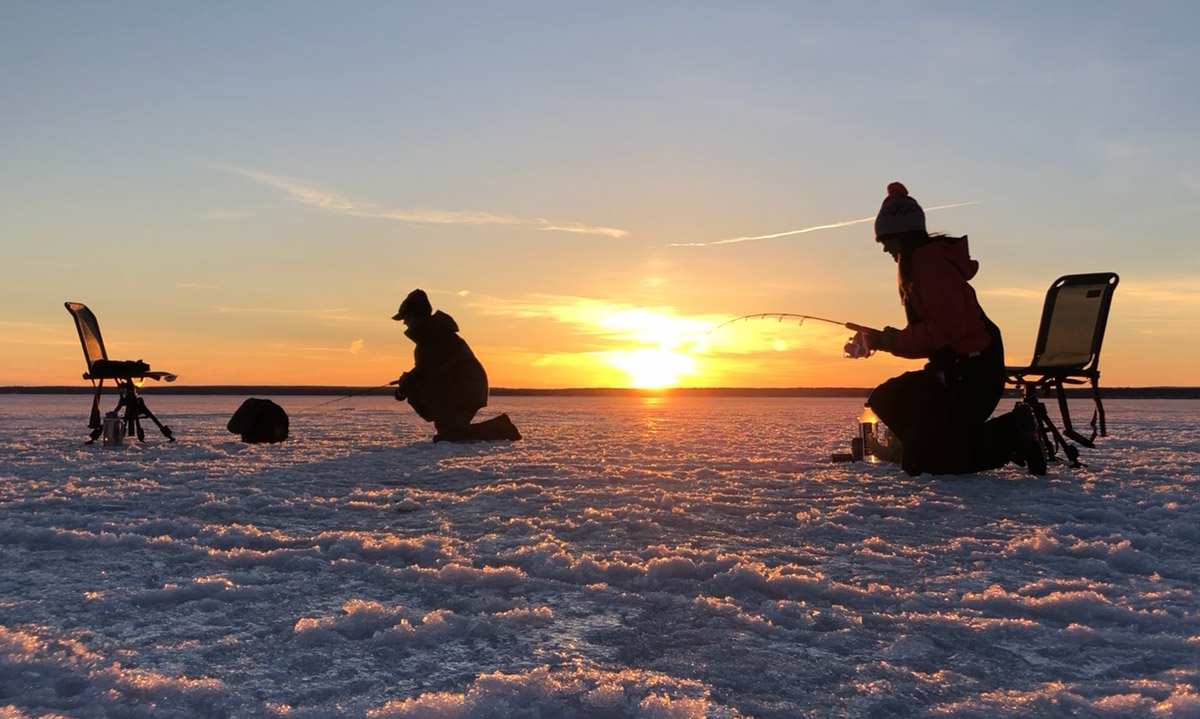 Ice Fishing  Keweenaw Convention & Visitor's Bureau