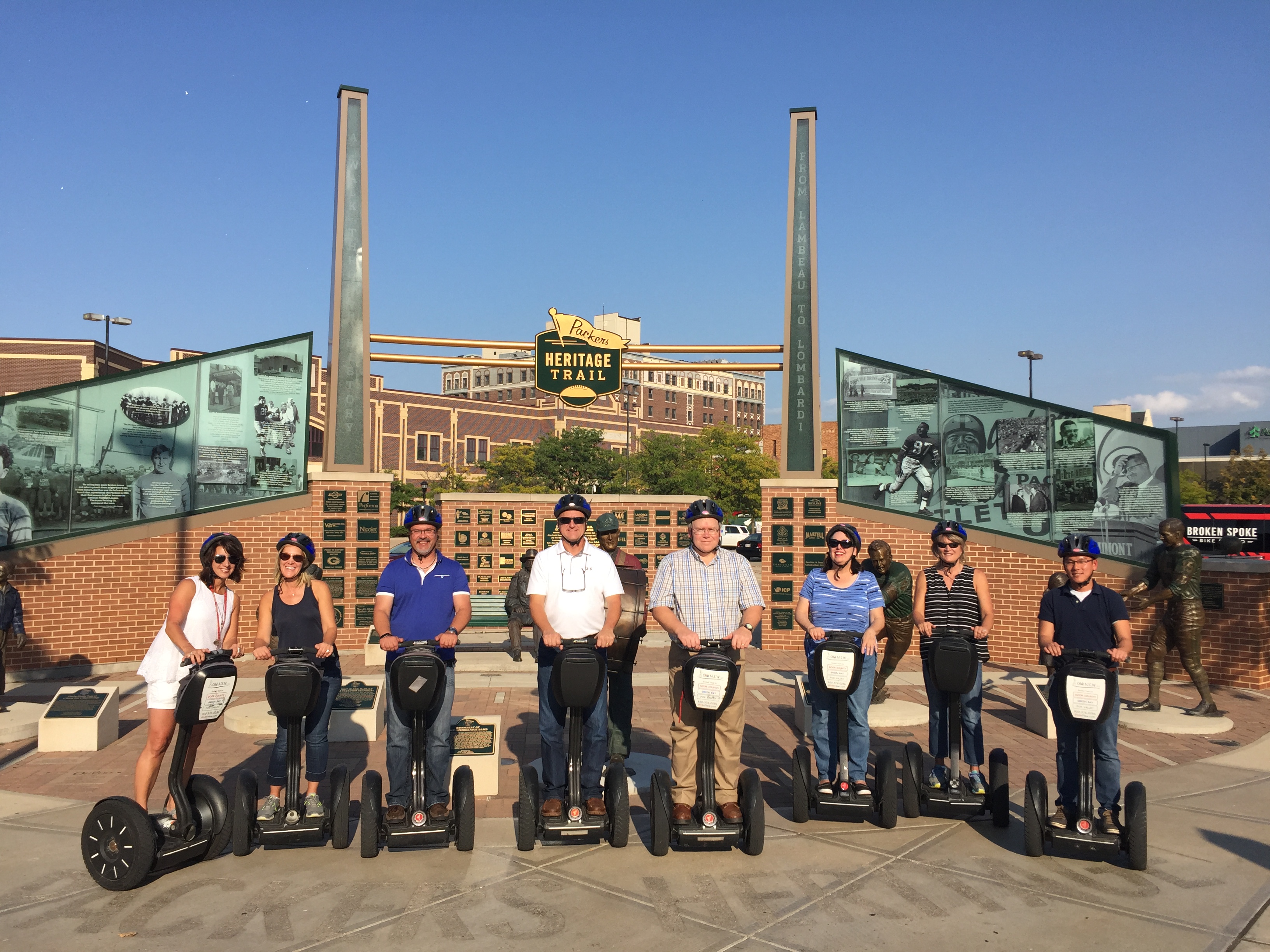 Segway the Fox Tour of the Packers Heritage Trail