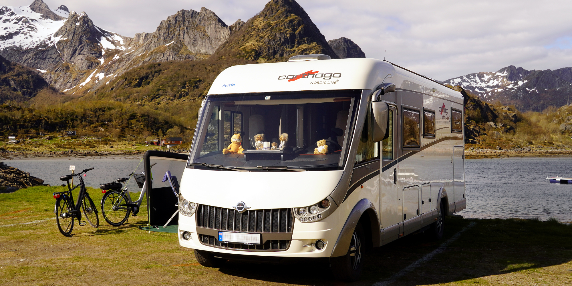 10 camping sites caravans and motorhomes Norway