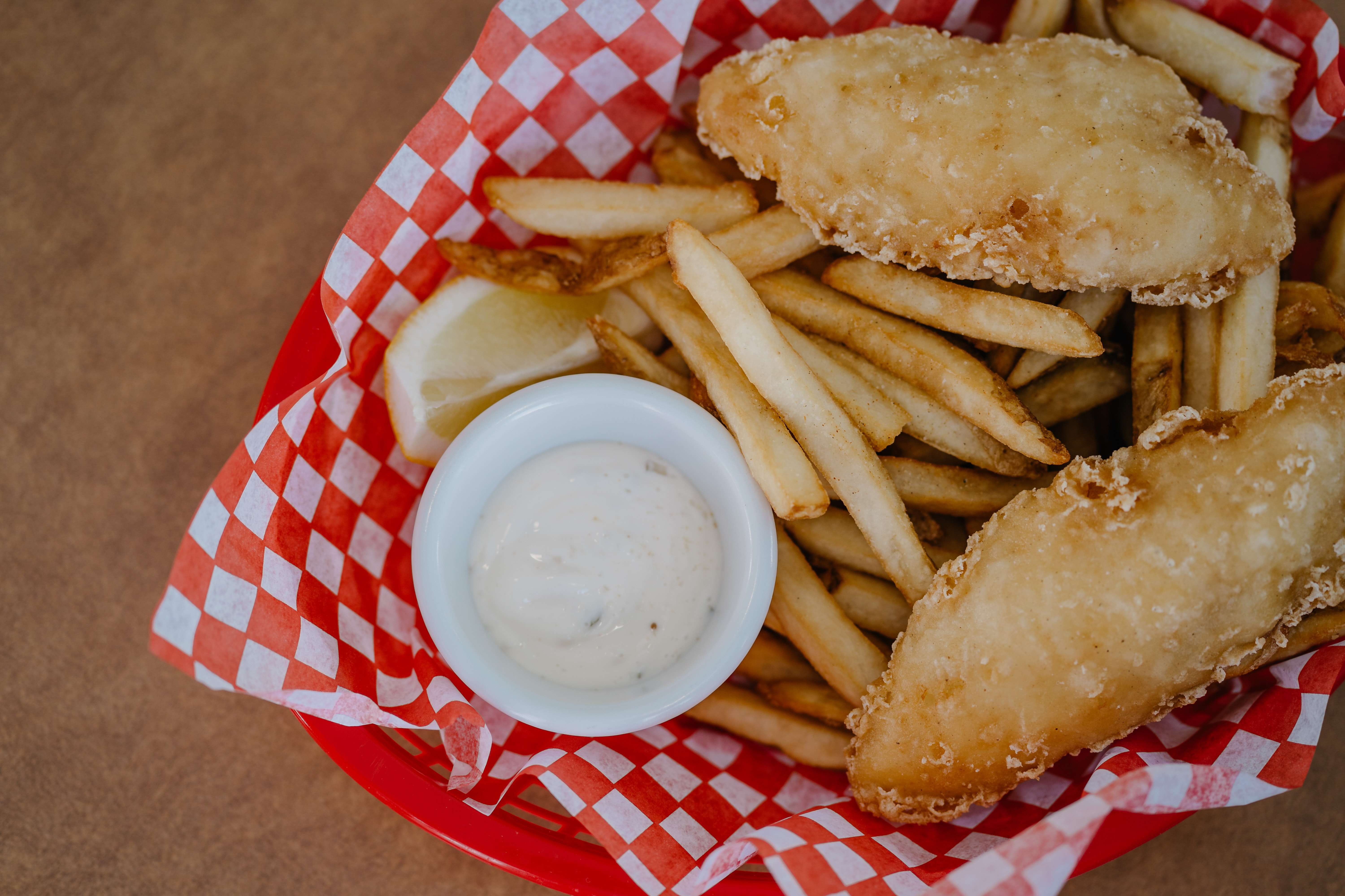 ENGLISH STYLE FISH AND CHIPS - Brookfields