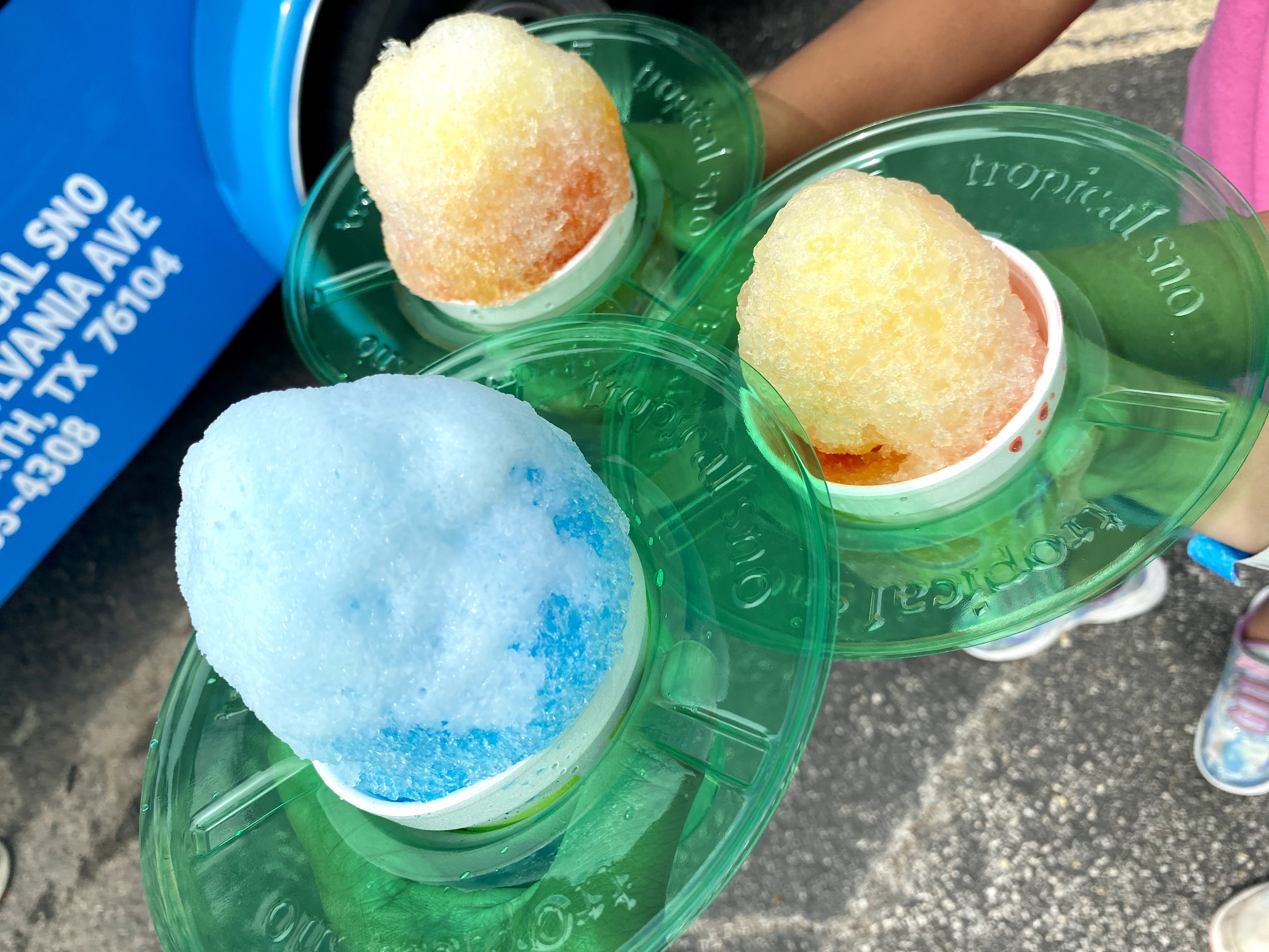 Snowcones & Shaved Ice in Arlington (Globe Life Field)