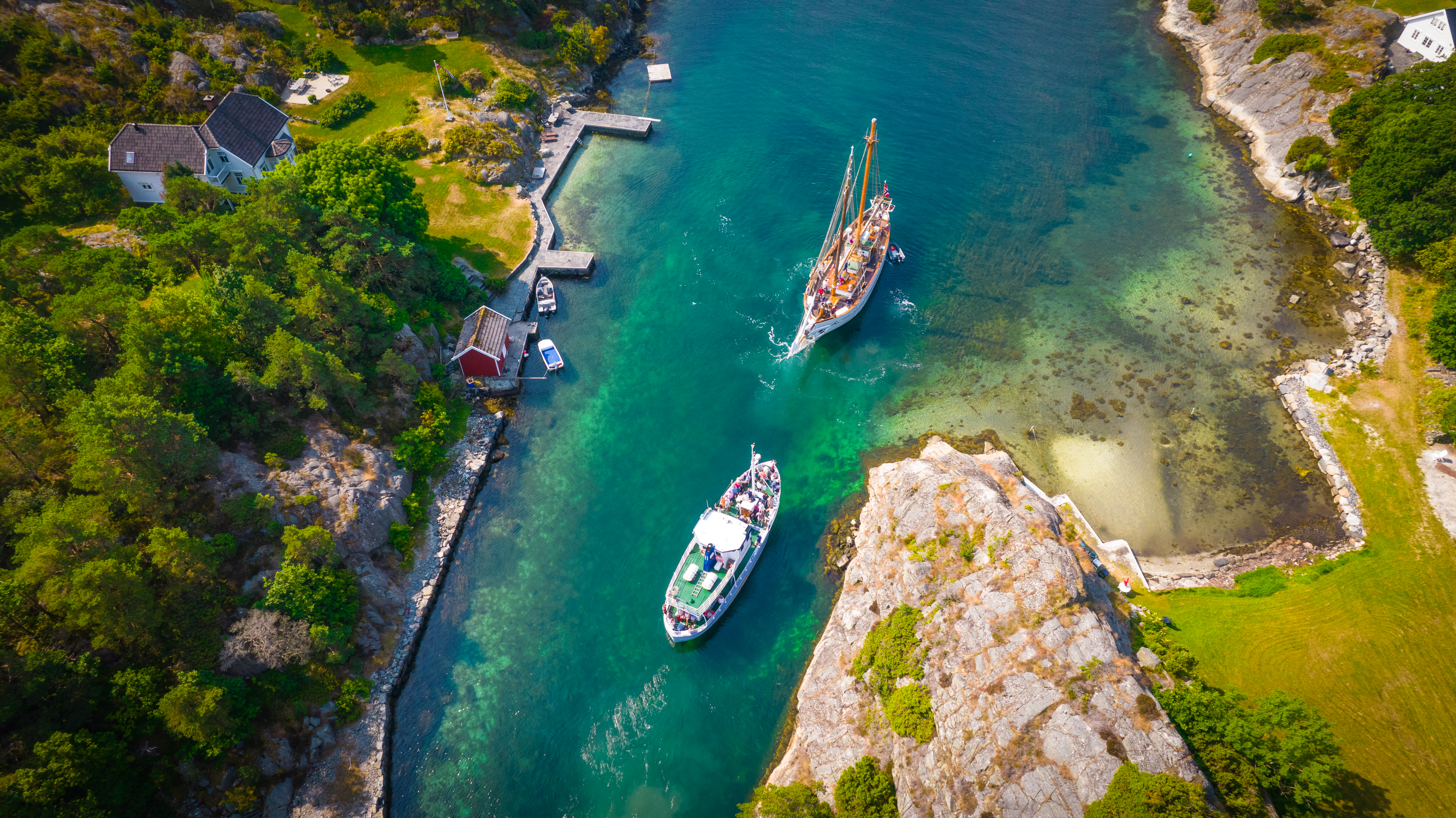 Idyllische Sandøya, Tvedestrand