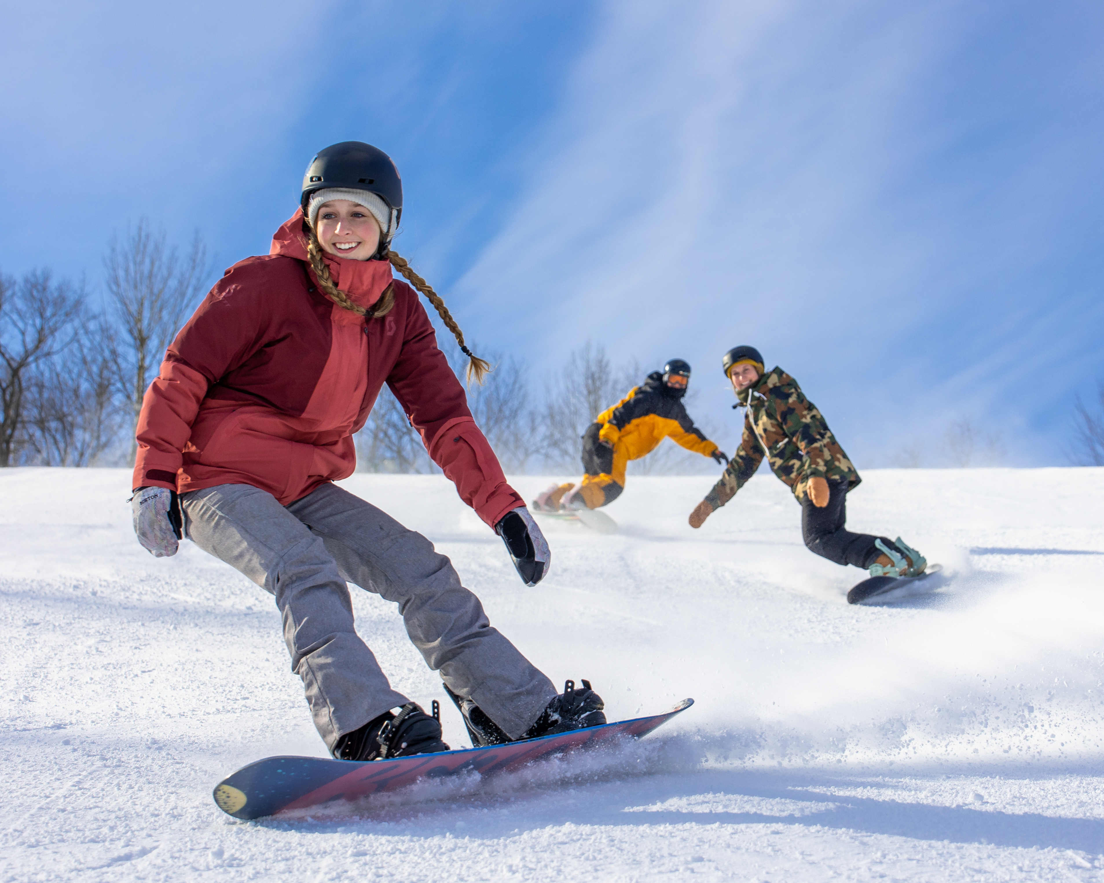 Skiing and Snowboarding