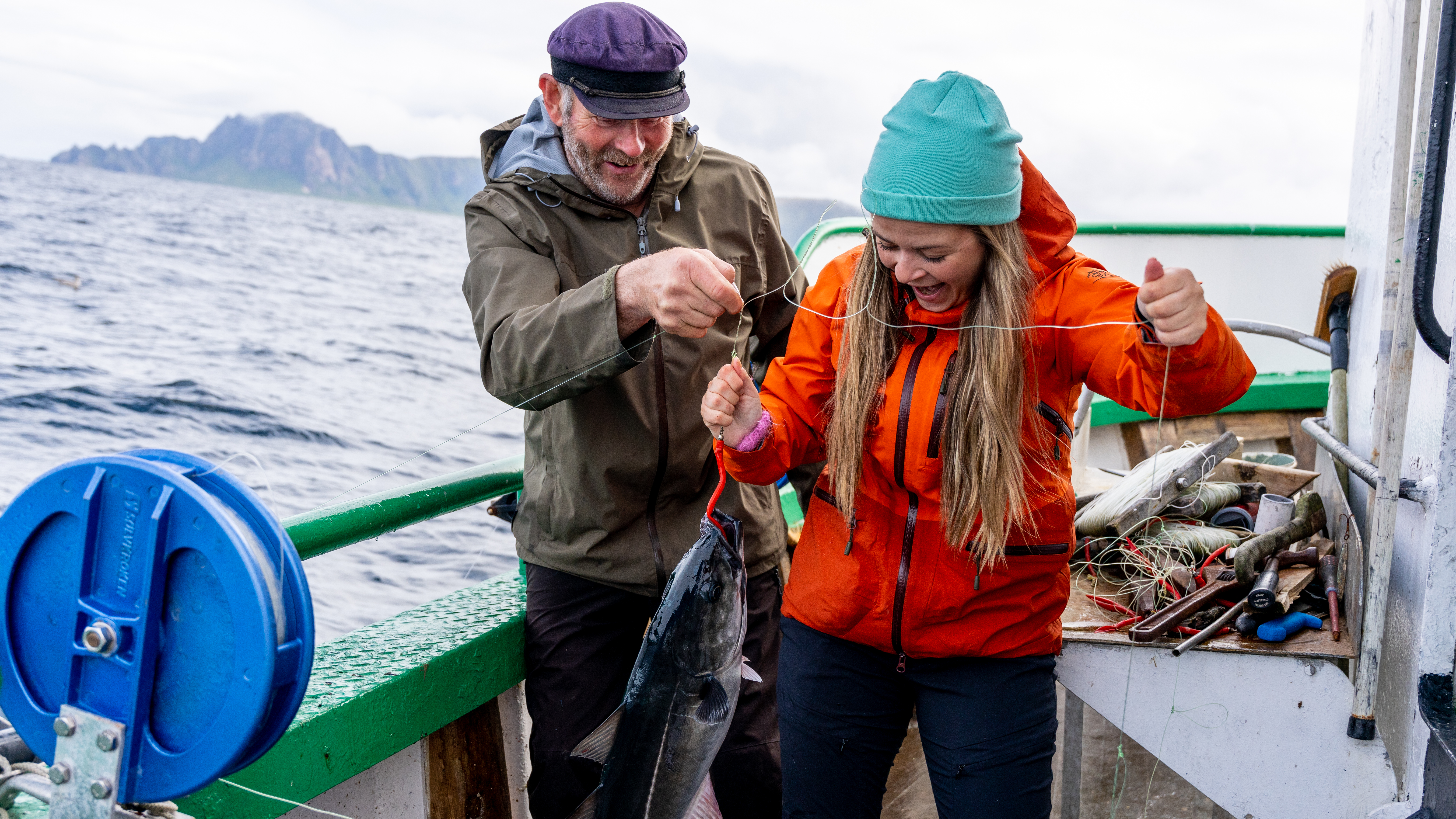 Fjord and sea fishing in Norway Catch a fish all year round pic image