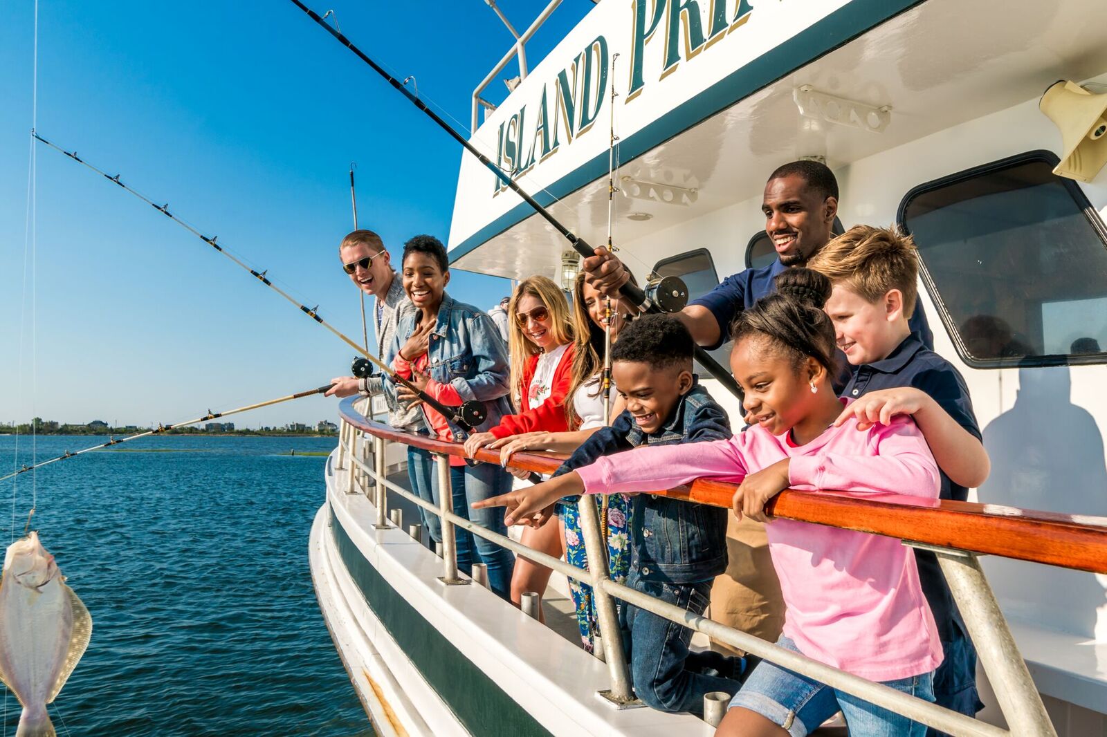 Fishing on Long Island, New York