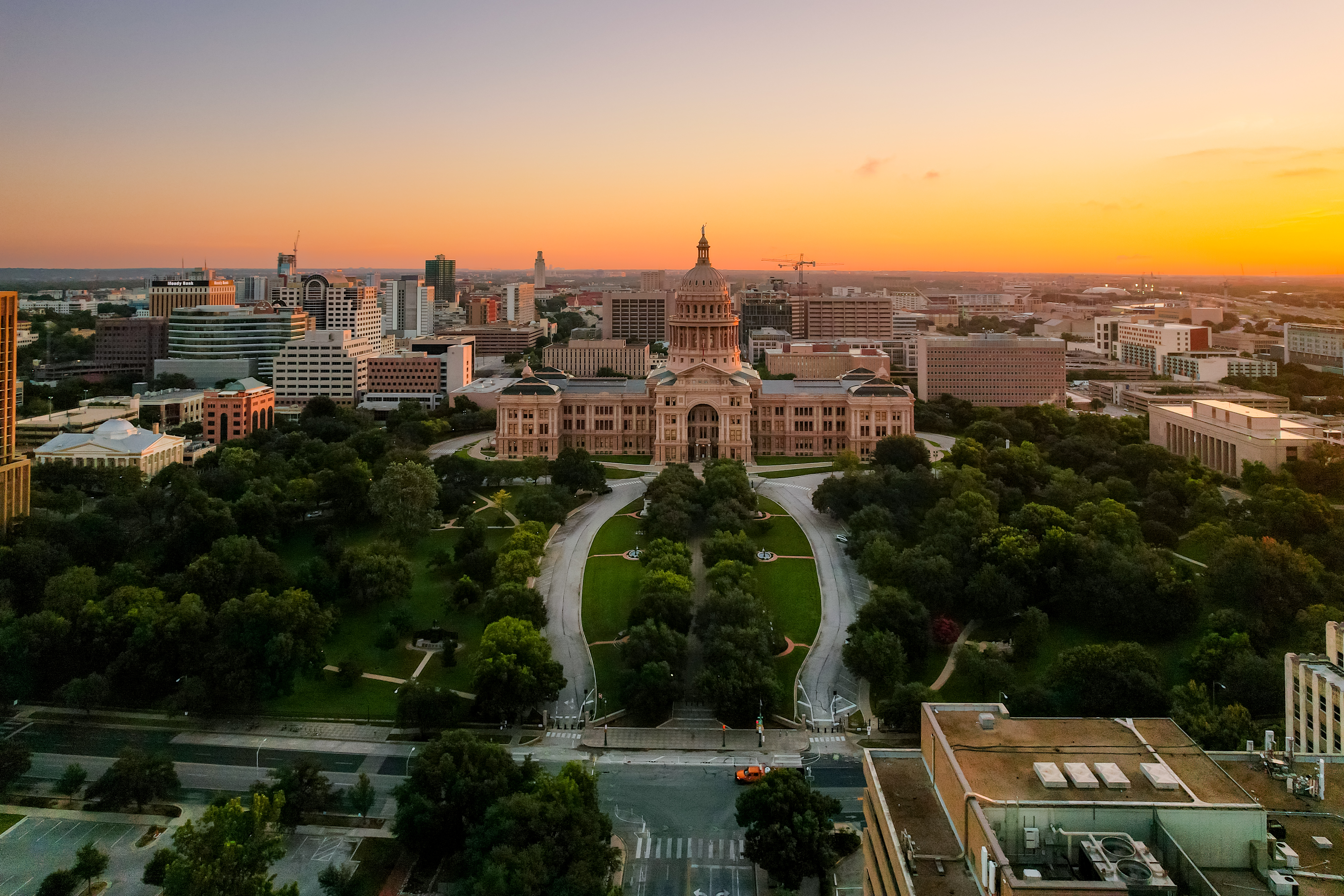 texas capitol building map