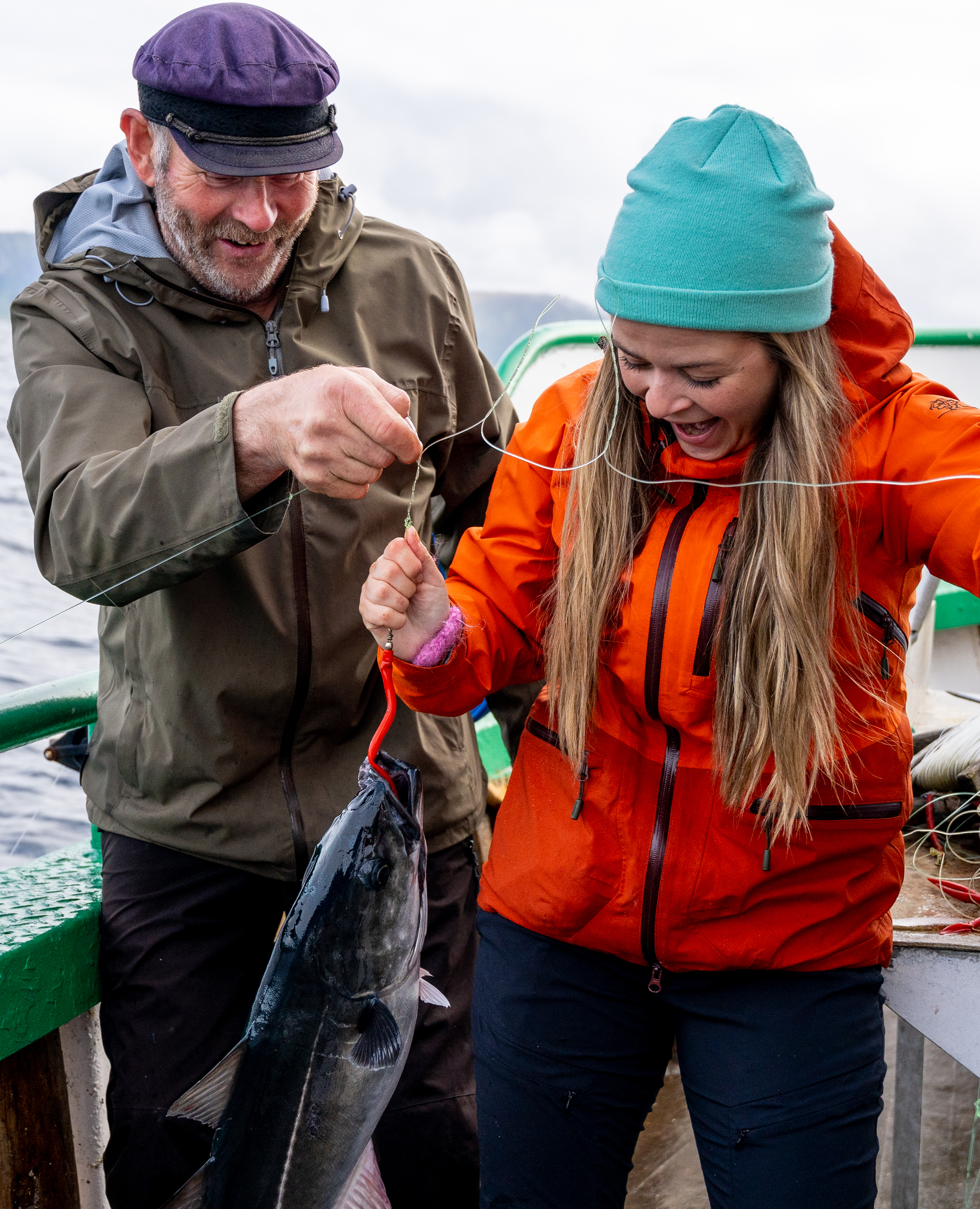 Fjord and sea fishing in Norway Catch a fish all year round photo pic