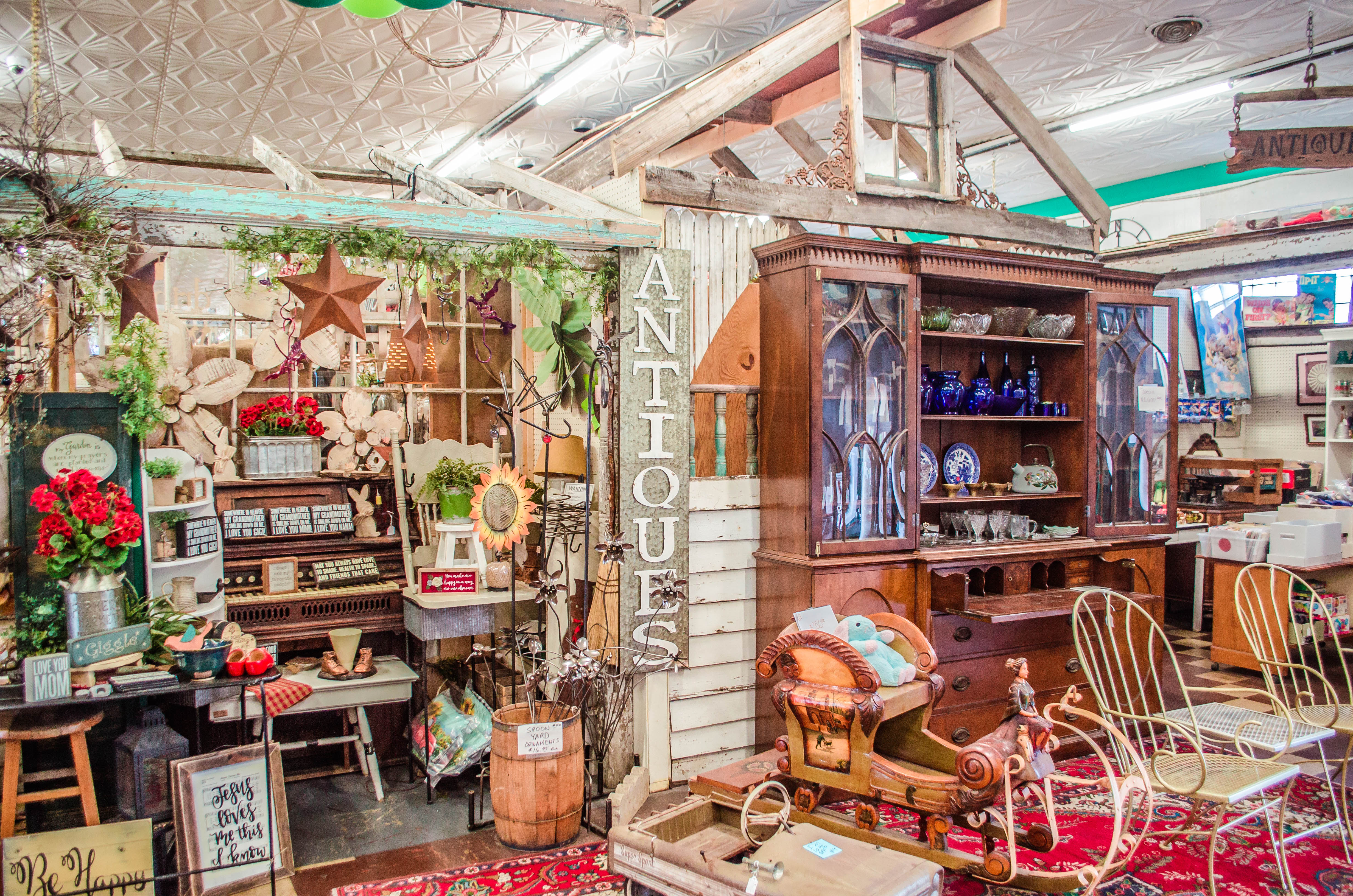 antique shop interior