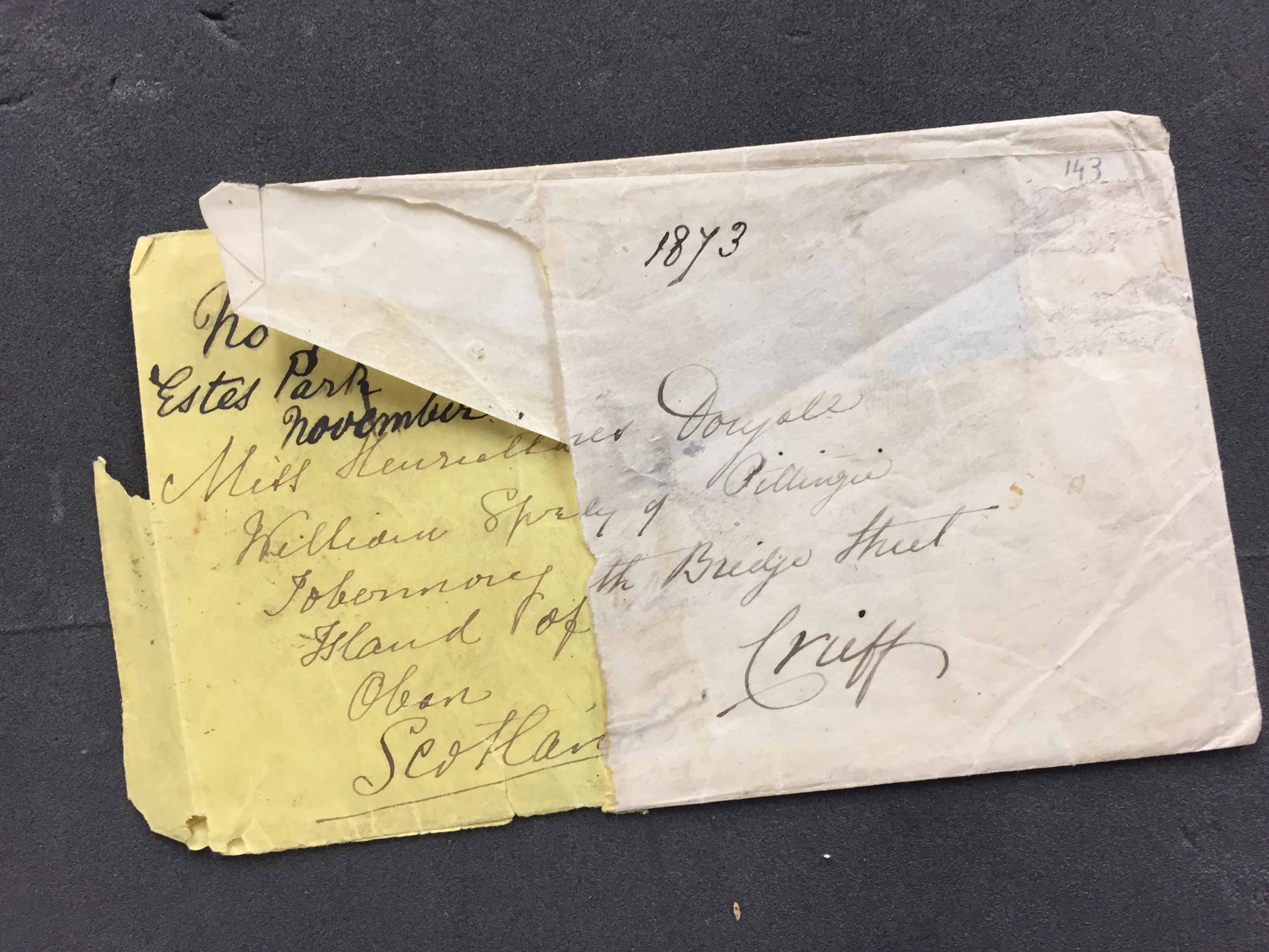 Isabella Bird Letters to Henrietta Kay Chubbuck History