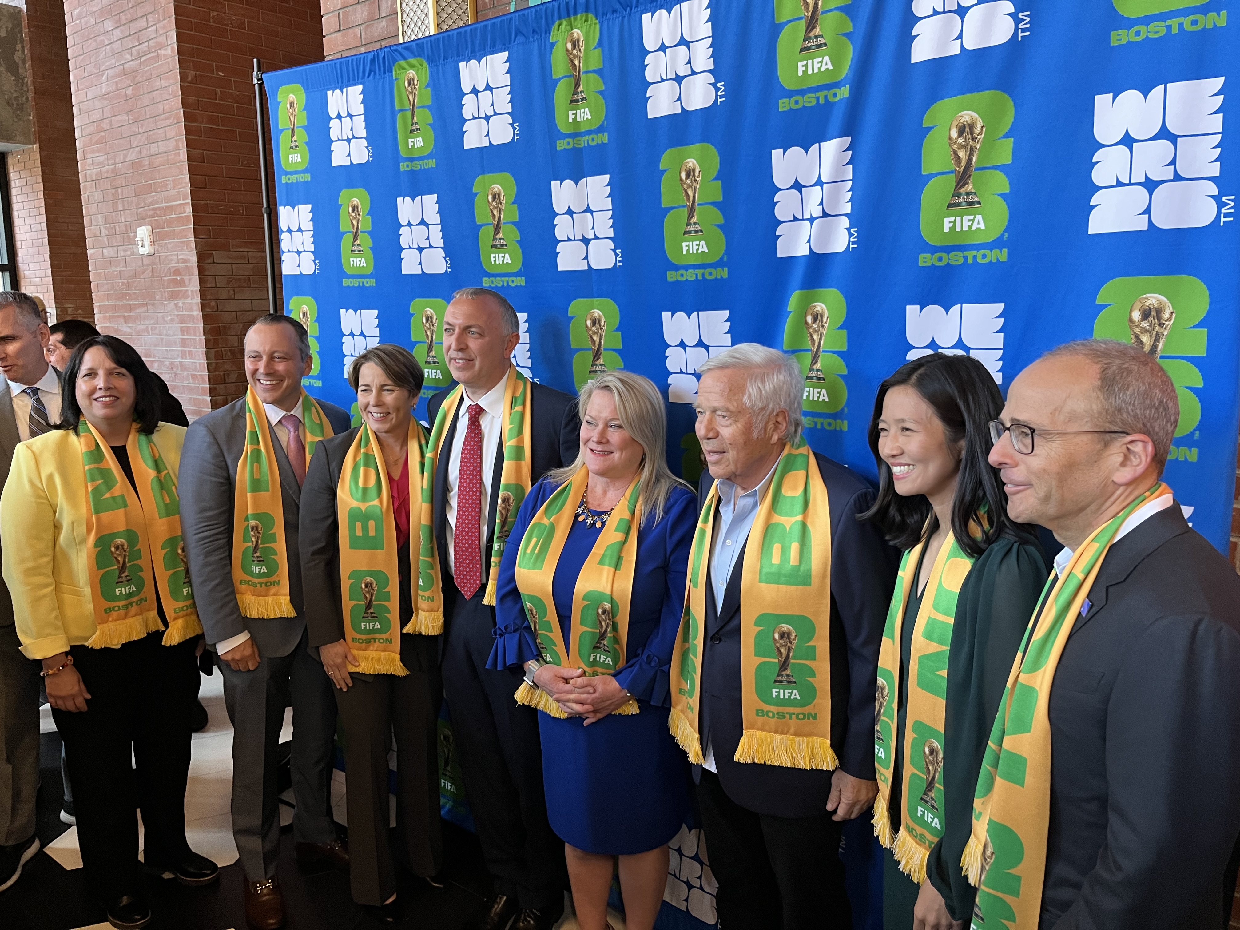 BOSTON, MA - MAY 18: Robert Kraft, chairman & CEO of the Kraft