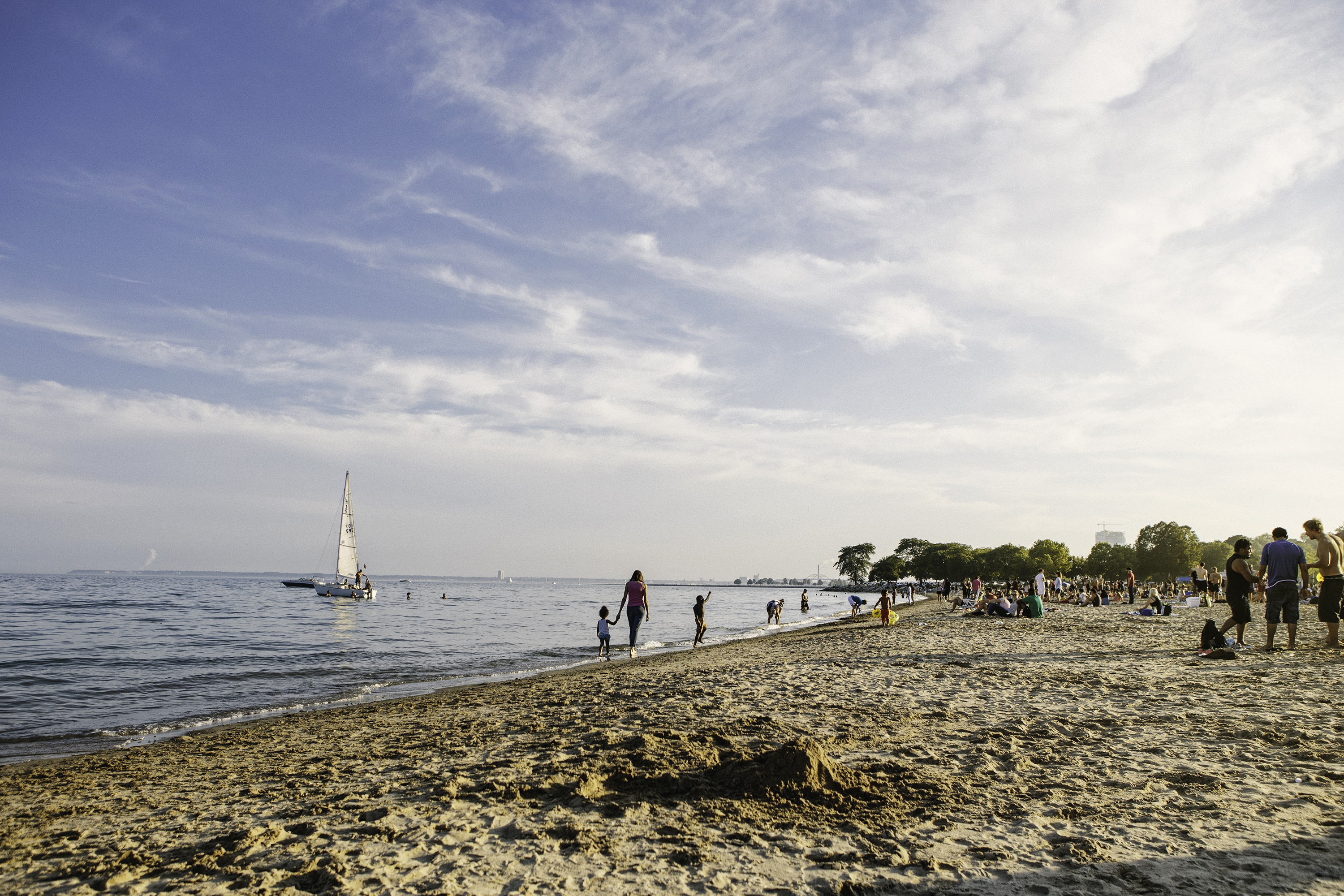 Finding Beach Glass Along Lake Michigan in Milwaukee