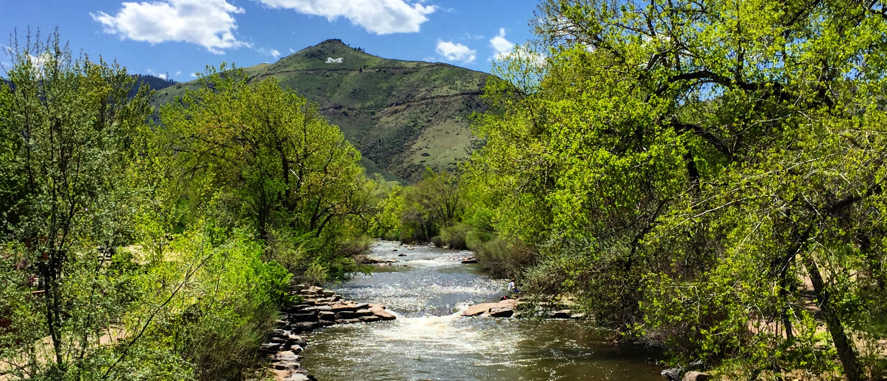 Clear Creek Trail and Water Park in Golden, Colorado