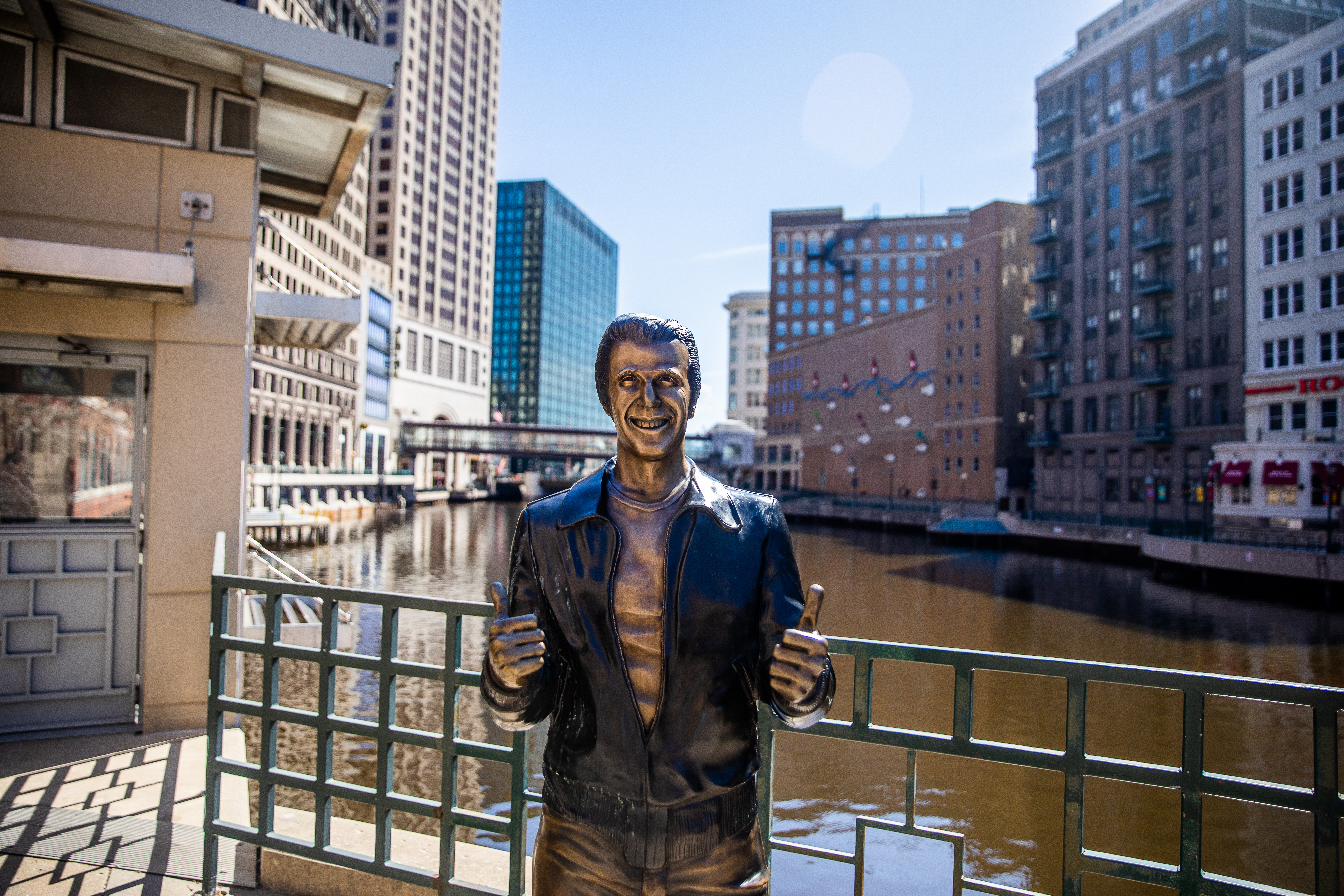 The Bronze Fonz in Milwaukee | 