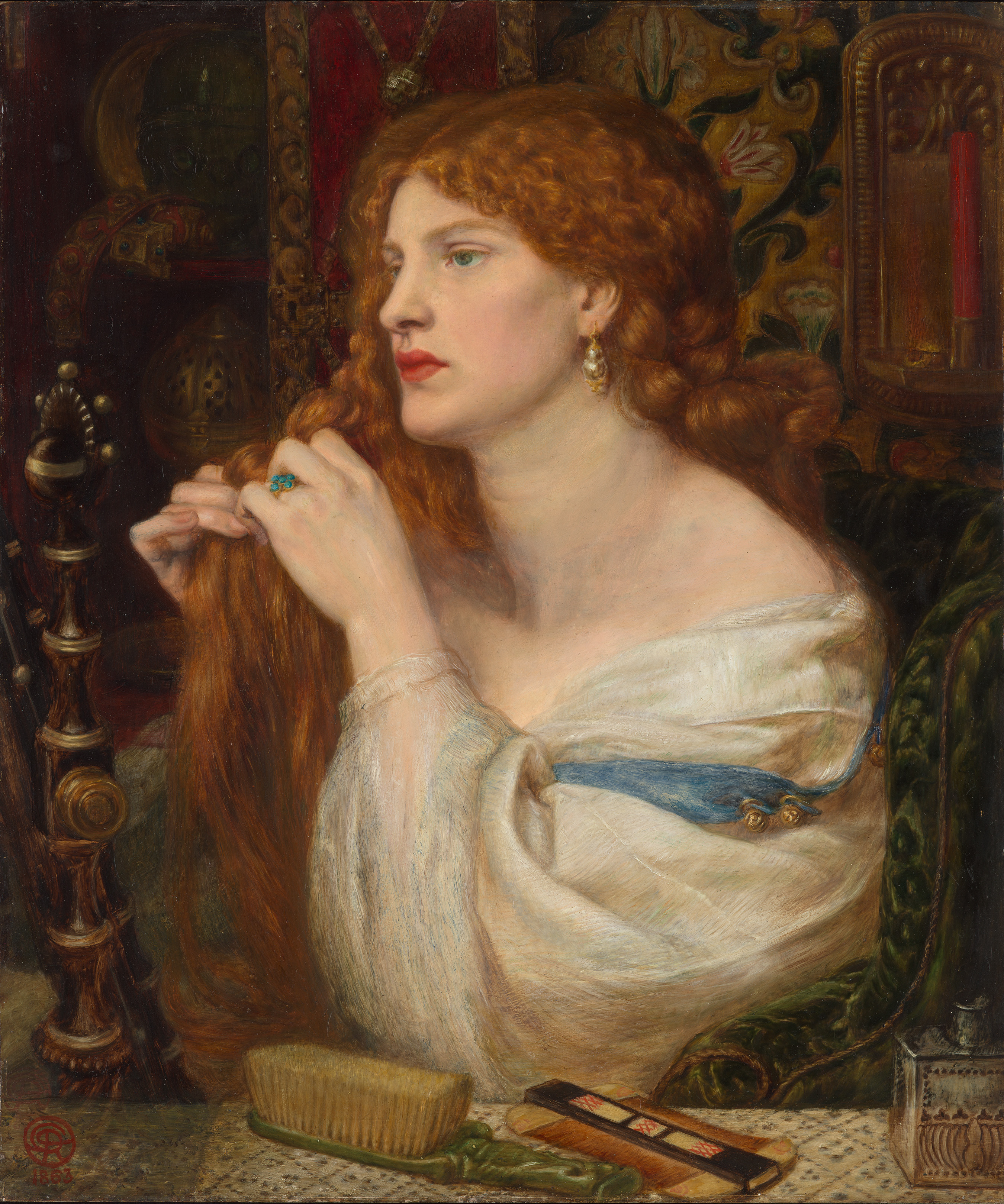 The Age of Rossetti　ロセッティ Rossetti_Aurelia_Fazio_s_Mistr