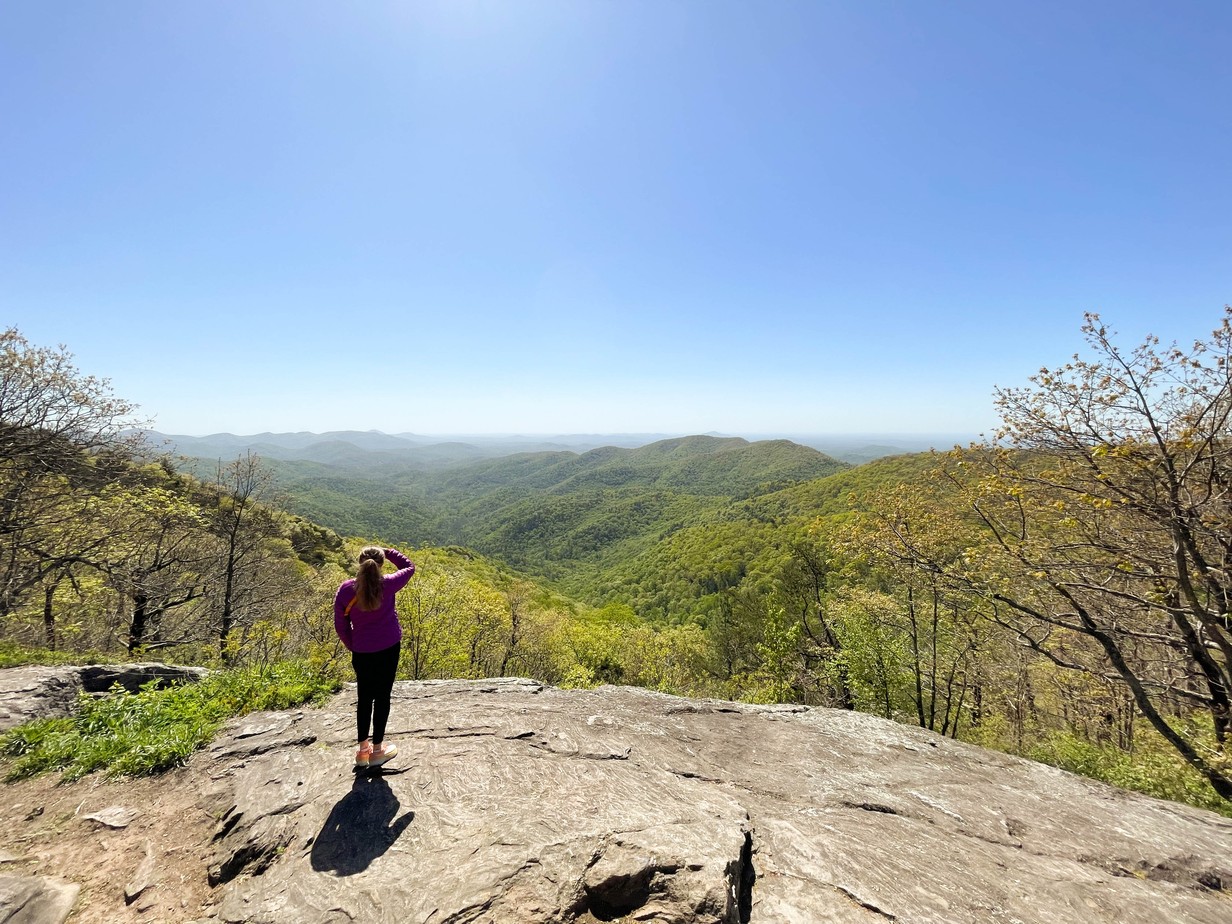 Hiking the Blood Mountain Trail in Blairsville, GA